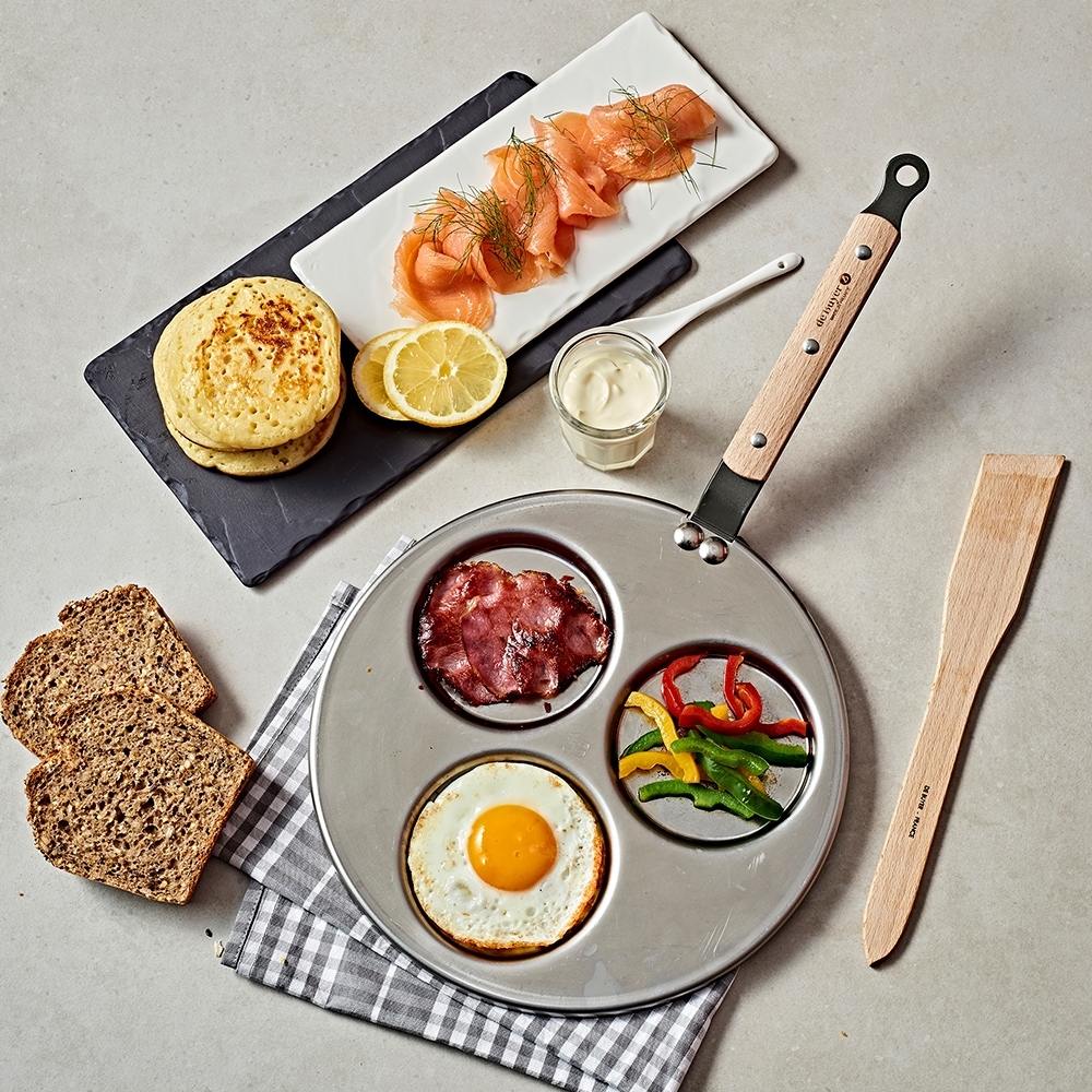 de Buyer - B Bois - Mineral B Element Triple-Blini Pan