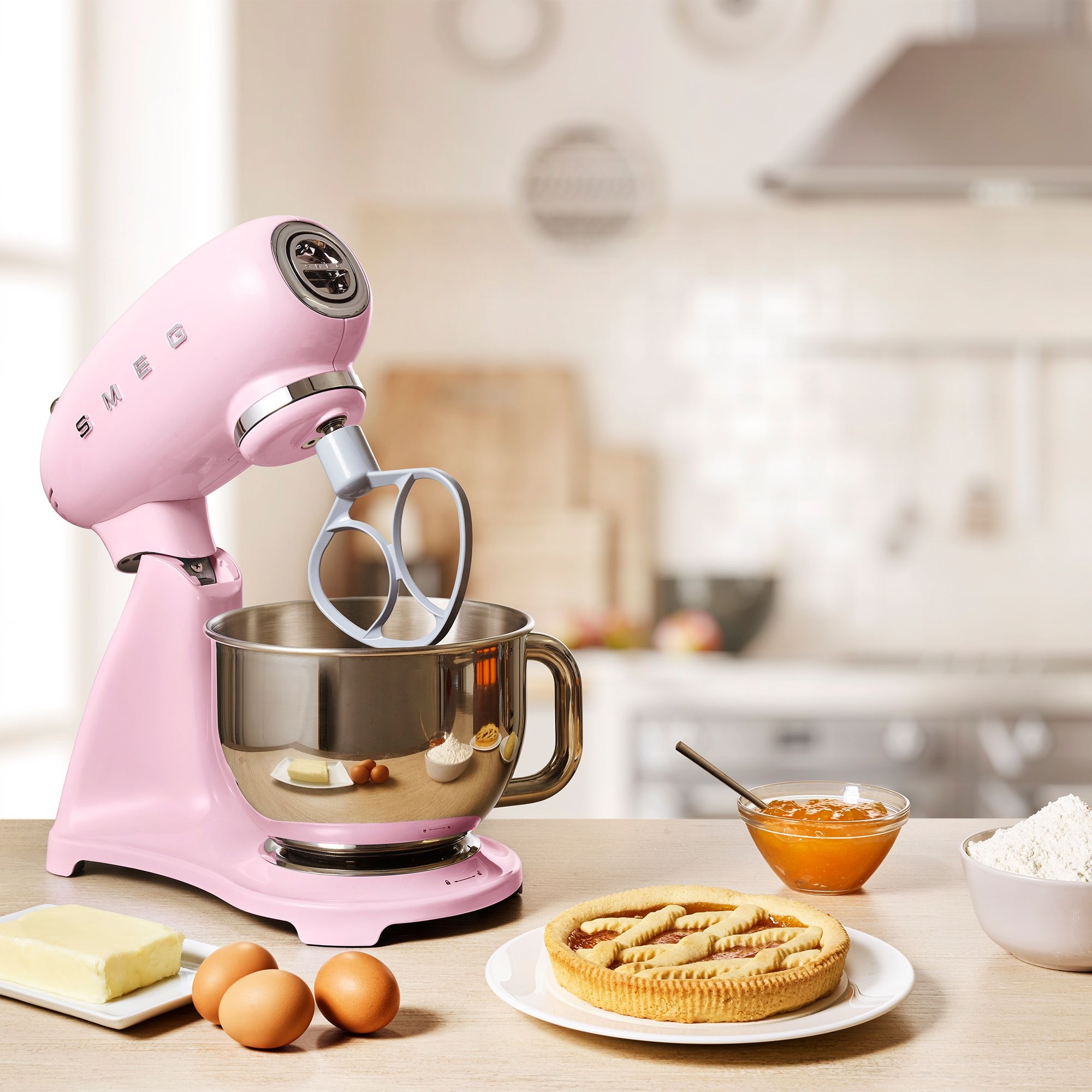 Smeg - Küchenmaschine SMF03 - Full-Color - Cadillac Pink Smeg - Küchenmaschine SMF03 - Full-Color - Cadillac Pink