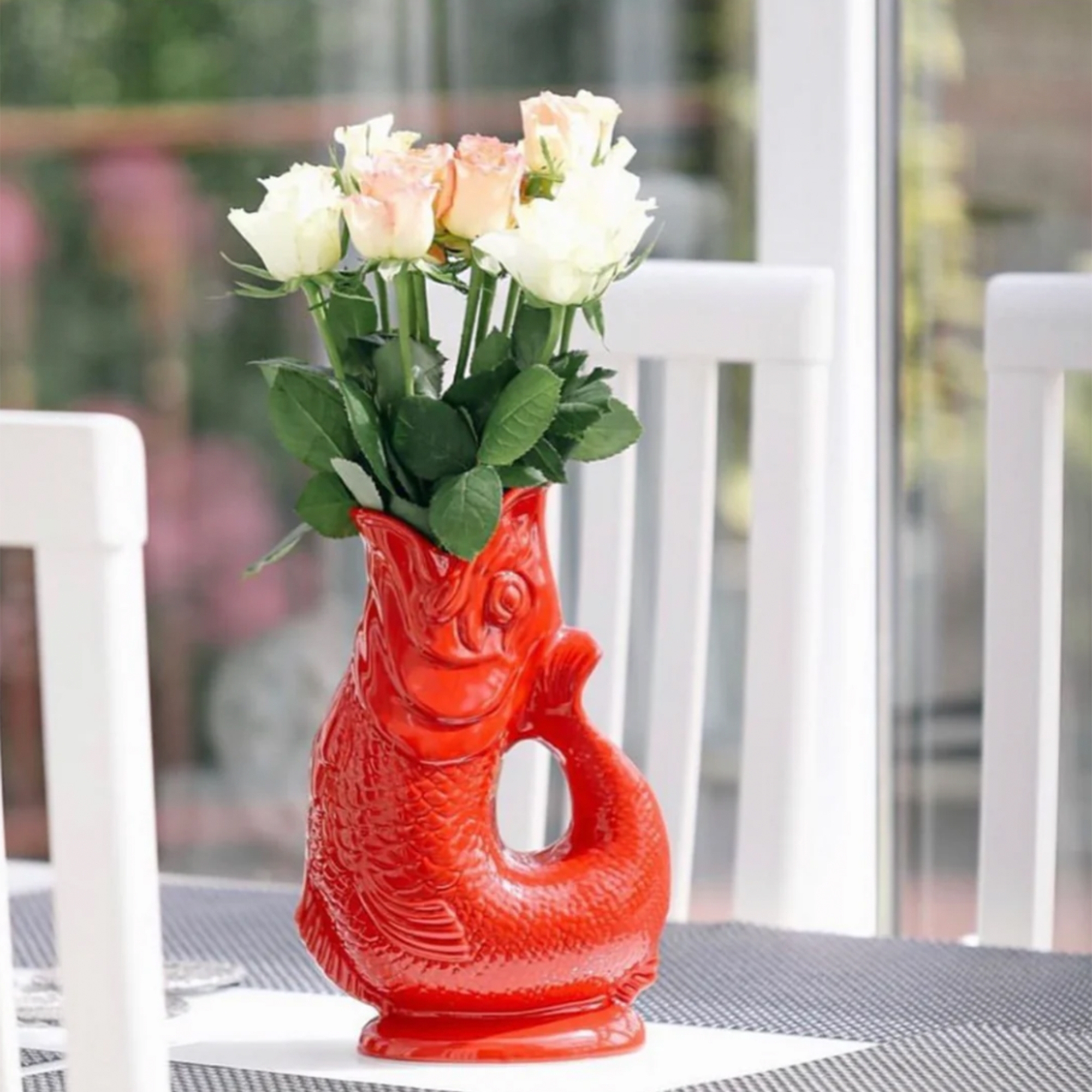 Gluckigluck - Ceramic Carafe L - Red