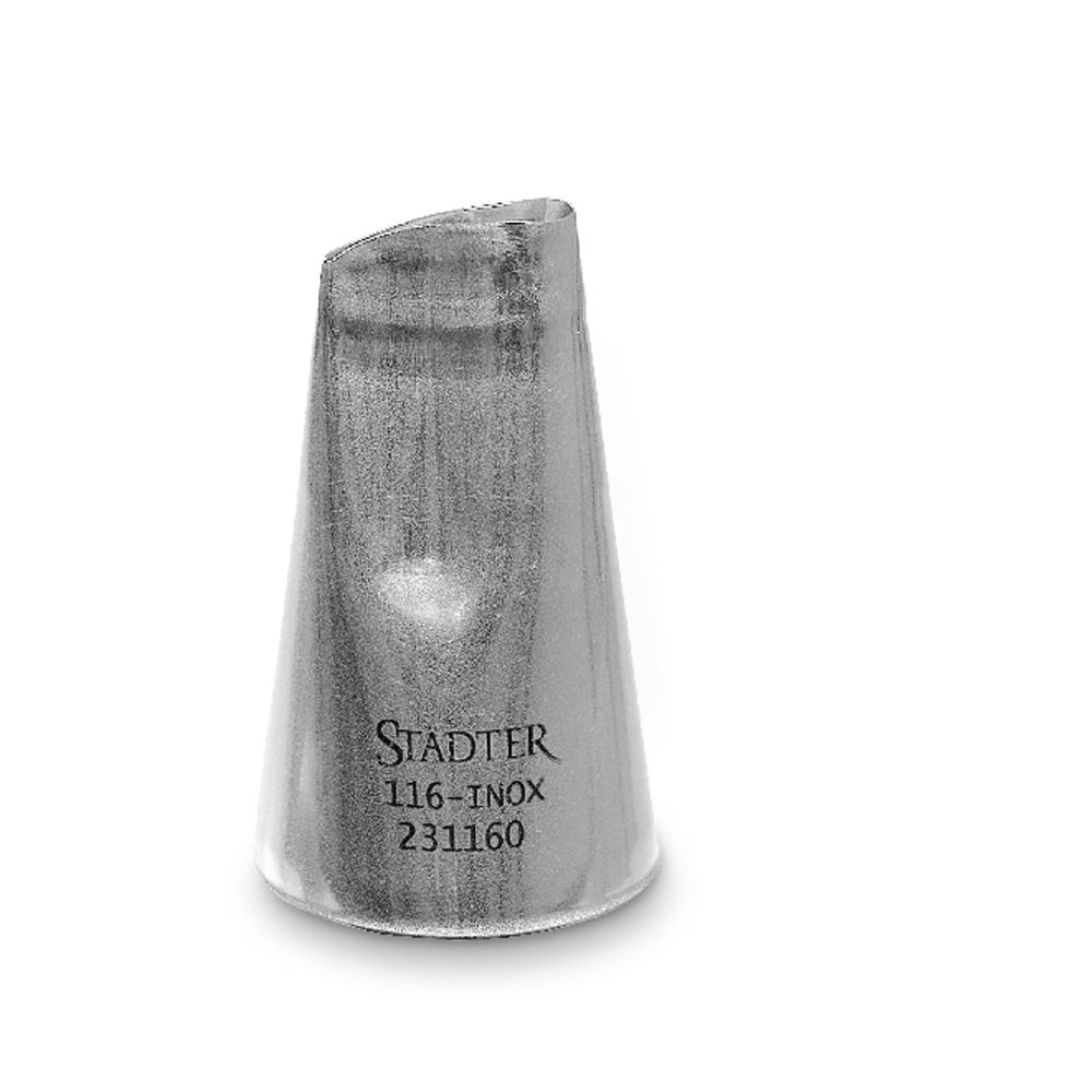 Städter - Fine Line Rose petal nozzle - 14 mm - curved – big