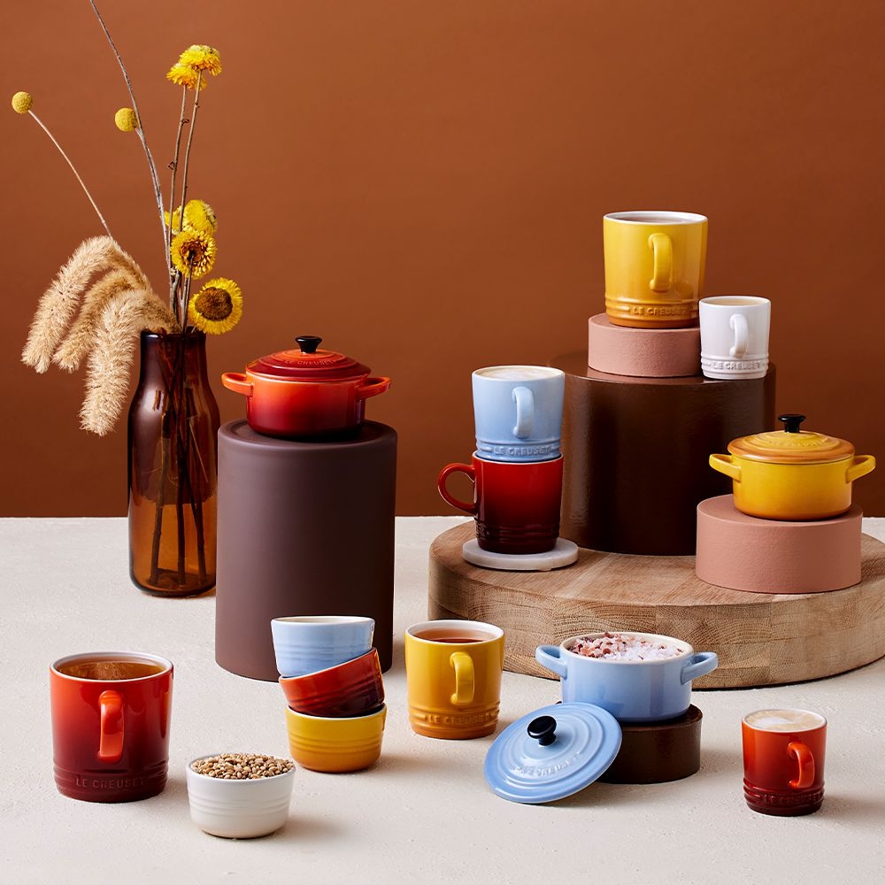 Le Creuset - 4er-Set Mini-Cocotte Elements Le Creuset - 4er-Set Mini-Cocotte Elements