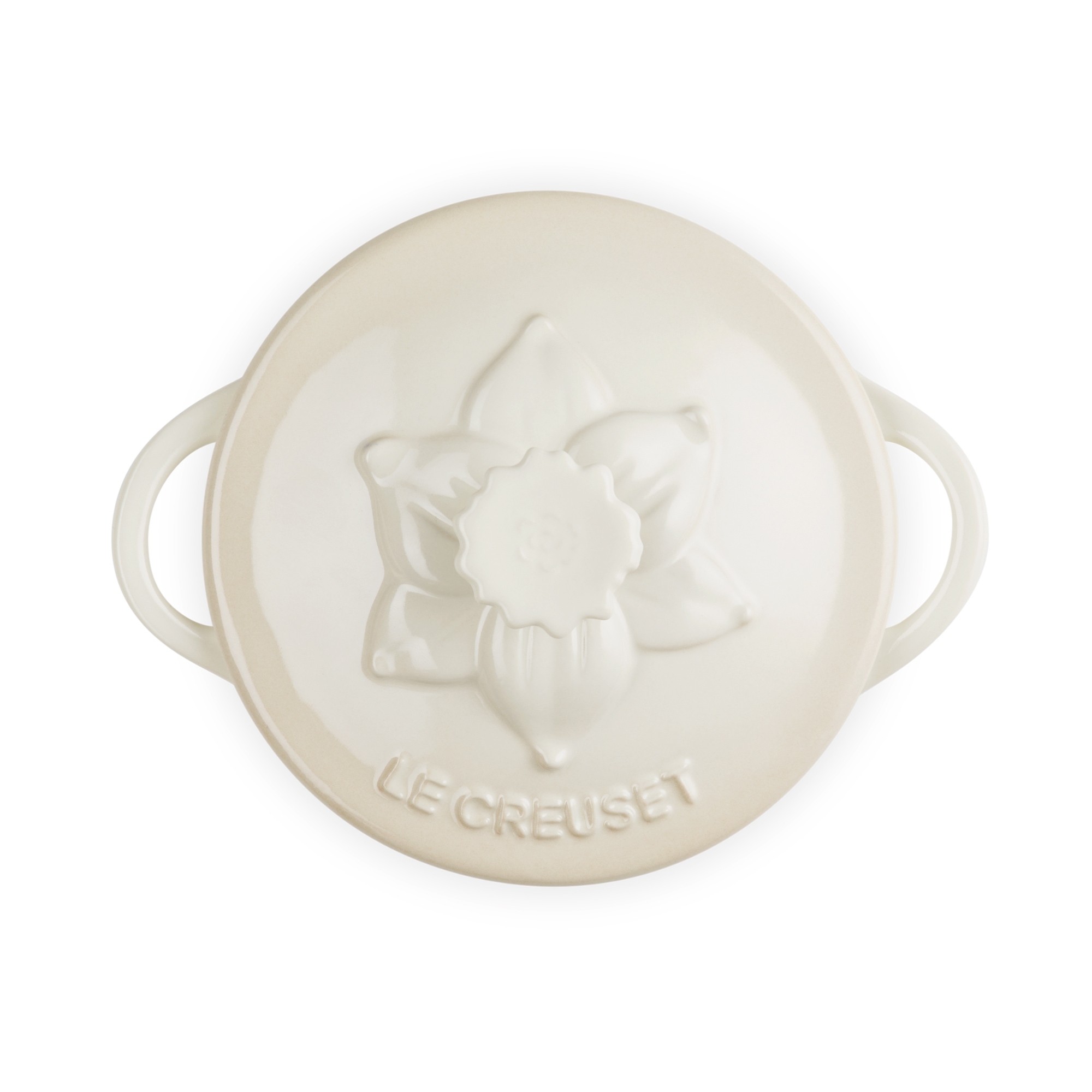 Le Creuset - Mini Cocotte - rund 250 ml - Jardin - Meringue