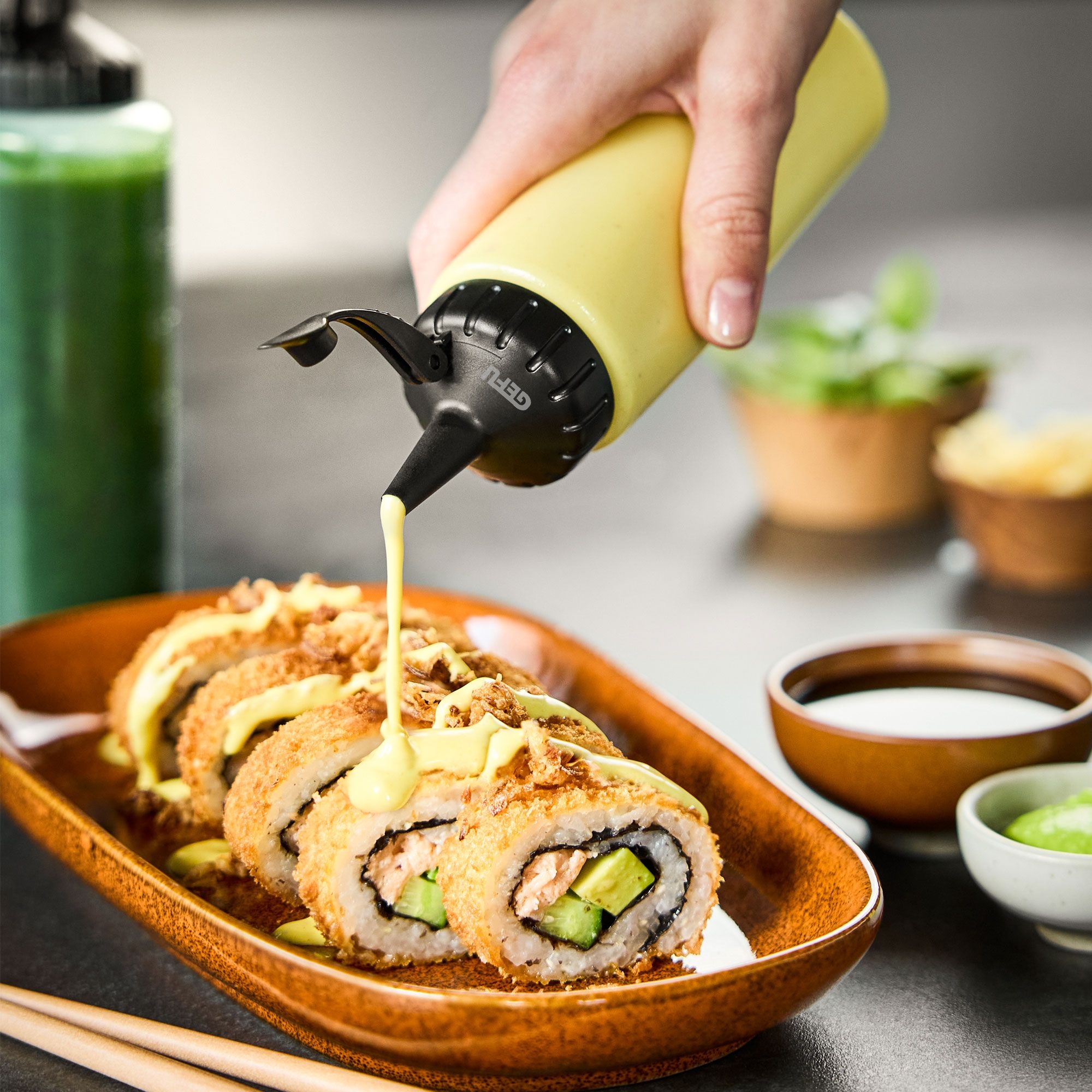 Gefu - Dosing bottle FLEXI-FILL, 175 ml Gefu - Dosing bottle FLEXI-FILL, 175 ml