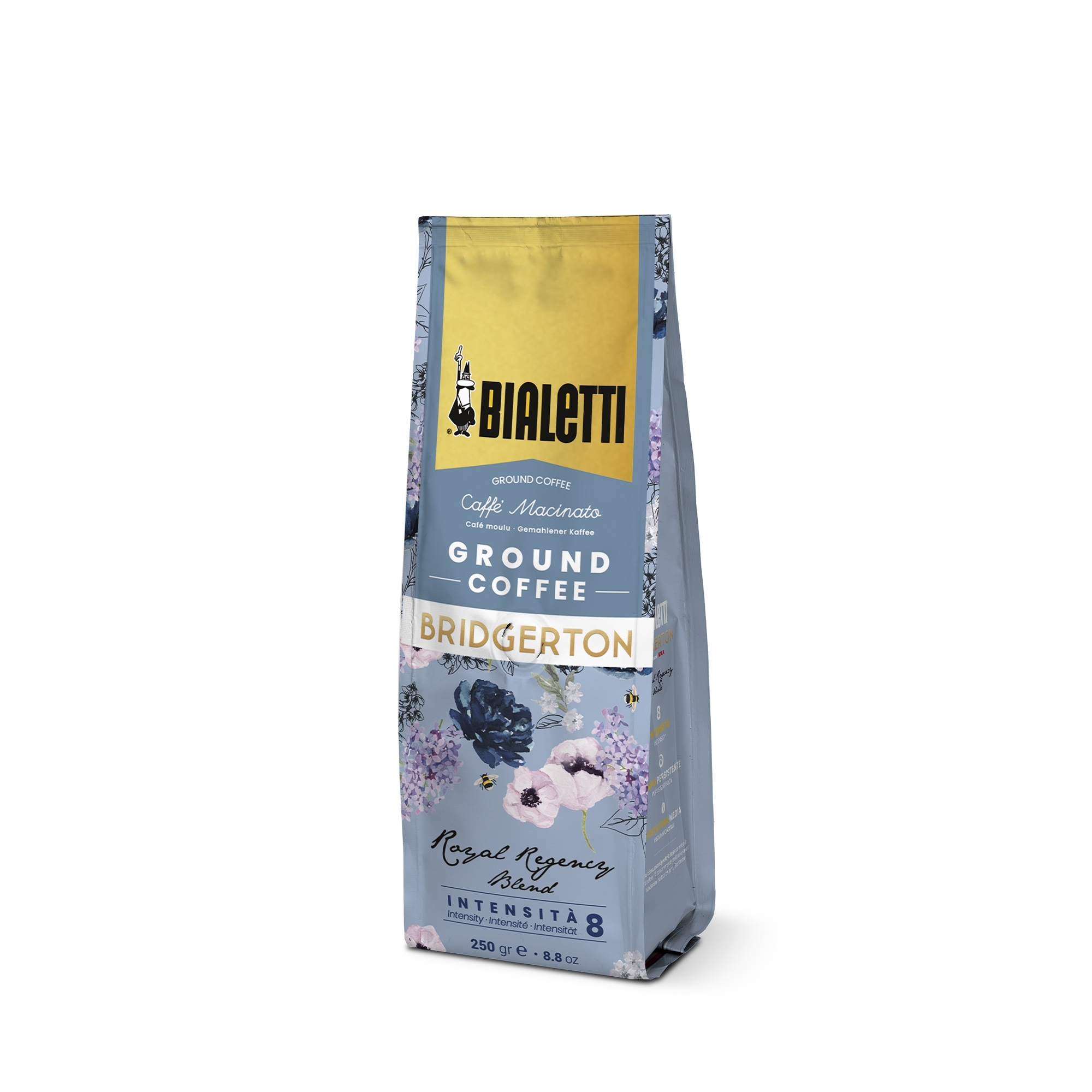 Bialetti - Royal Regency Blend Kaffee, 250gr gemahlen - Bridgerton