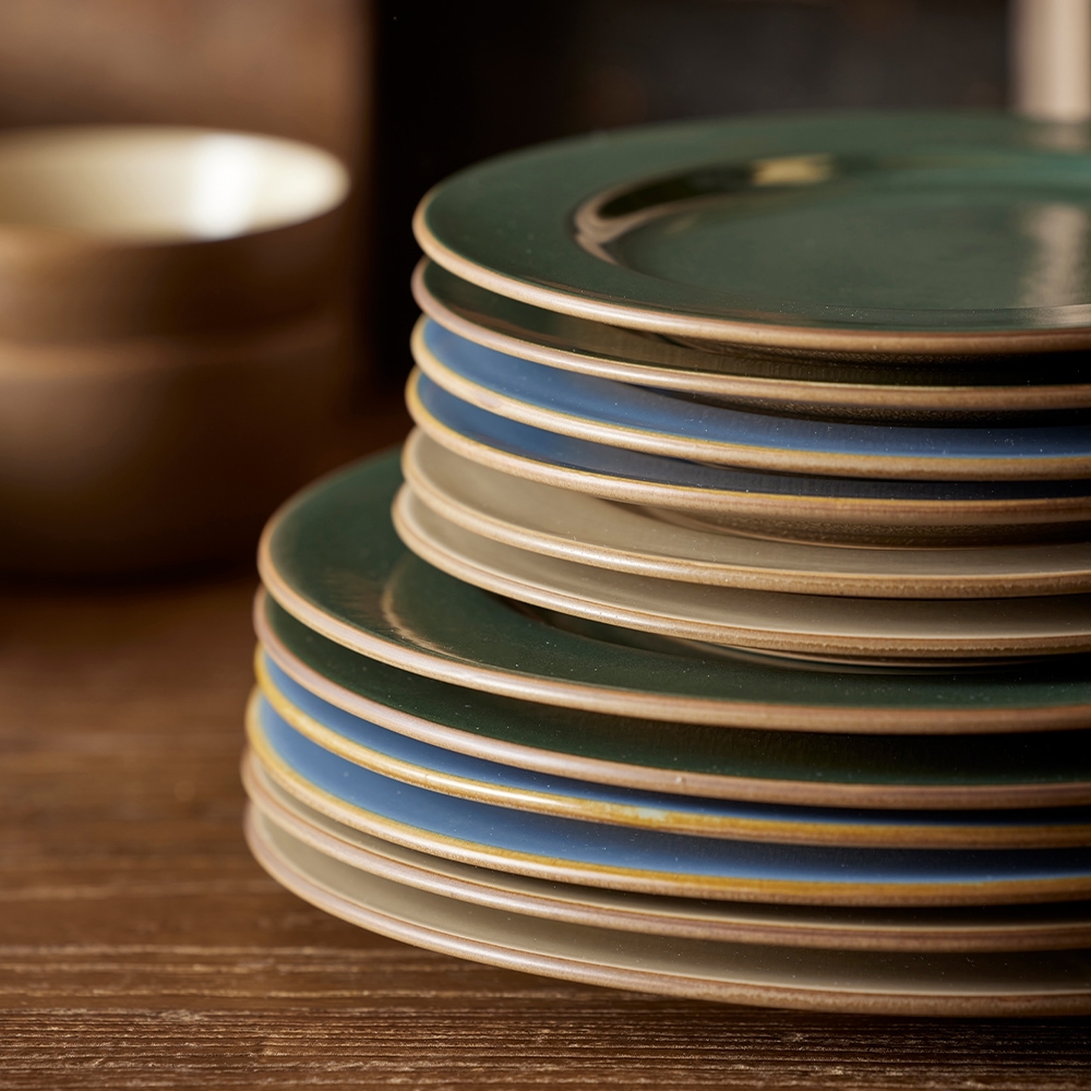 Bitz - Plate - Wood - 27 cm Bitz - Plate - Wood - 27 cm