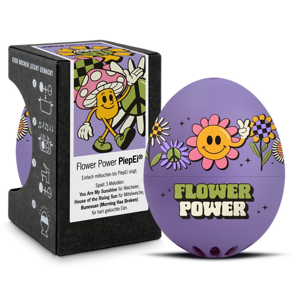 Brainstream Piepei Flower Power cook-along egg timer