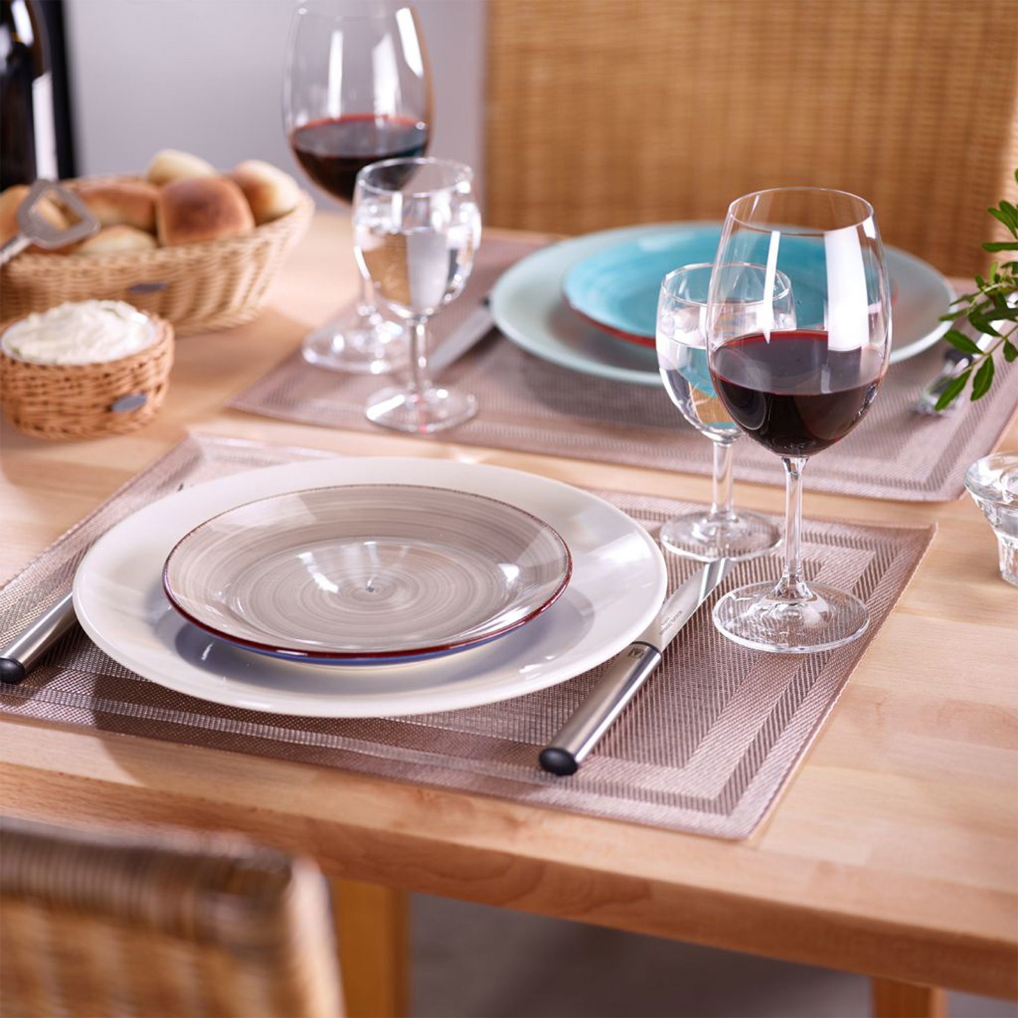 Westmark -  Table set »Home«, 42 x 32 cm, brown/bronze