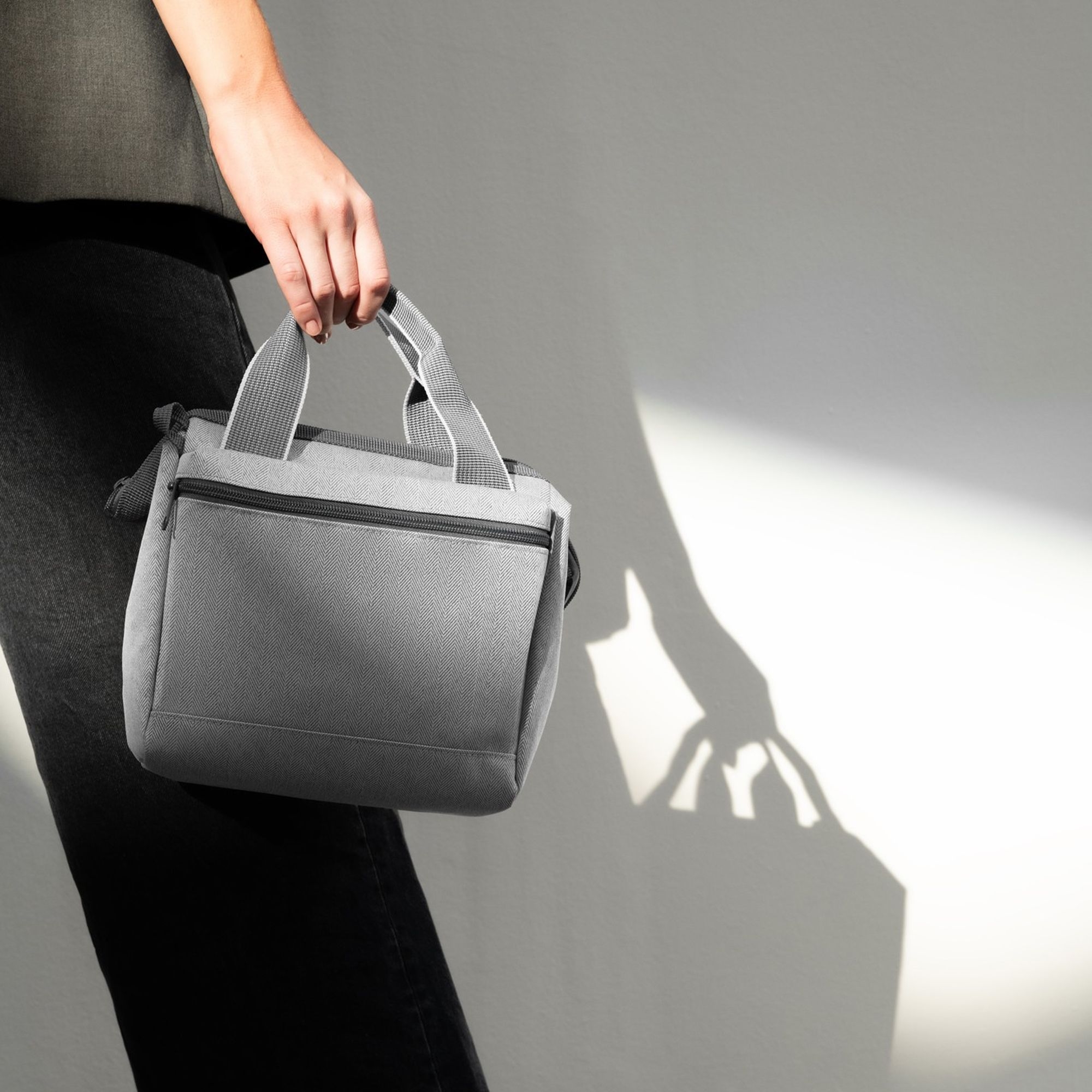 reisenthel - allrounder cross - herringbone grey reisenthel - allrounder cross - herringbone grey