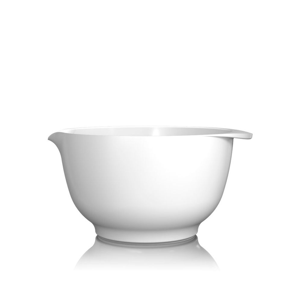 Rosti - Margrethe Mixing Bowl 3.0 l + splash protection lid - white