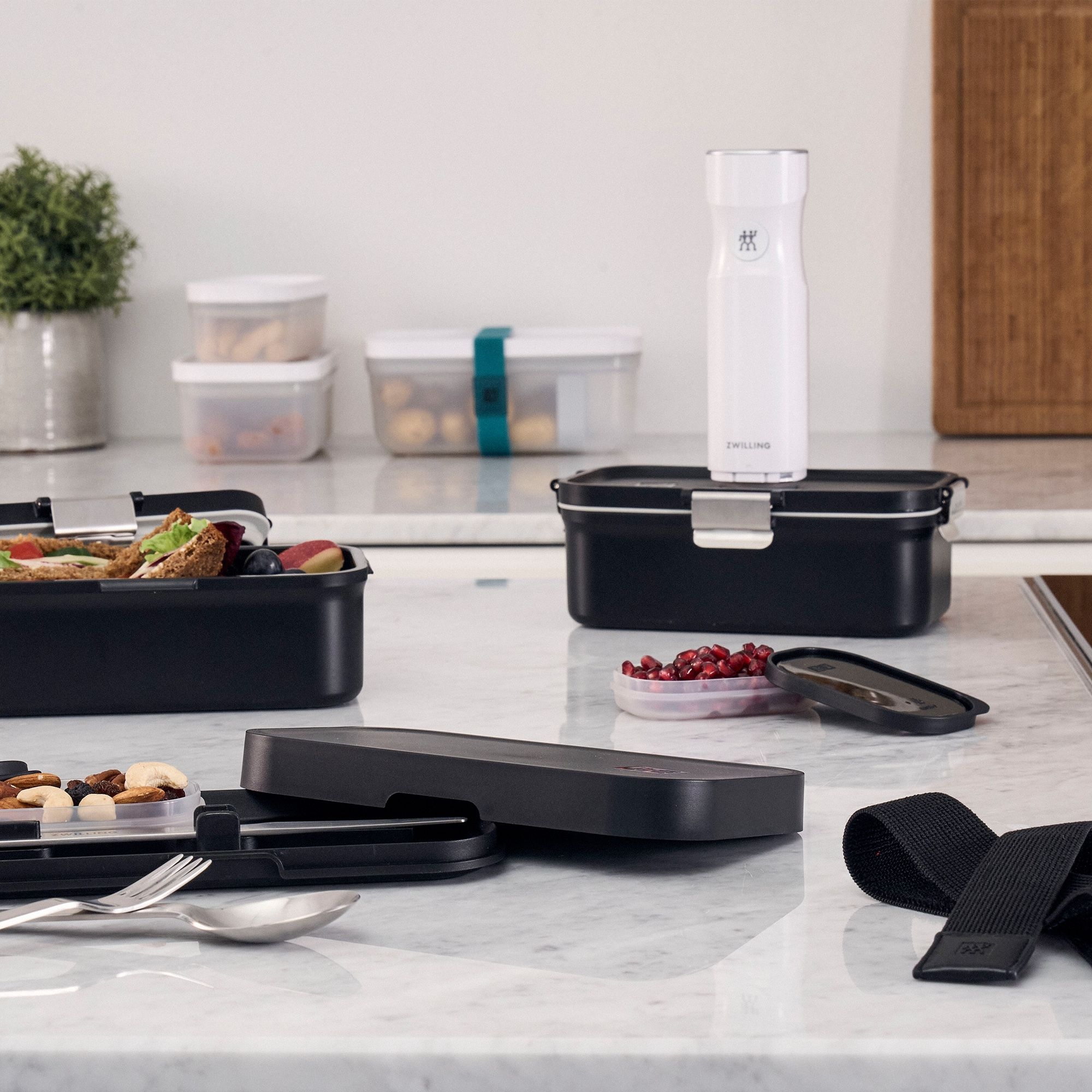 ZWILLING - Vakuum Lunch Box to Go | FRESH & SAVE | Schwarz