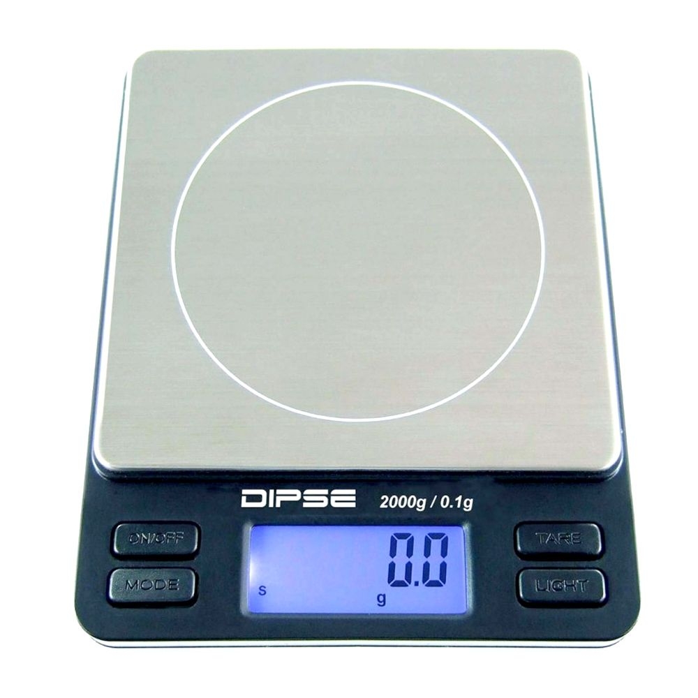 Dipse - Digitale Feinwaage TP-Serie - Tischwaage 2000 g x 0,1 g