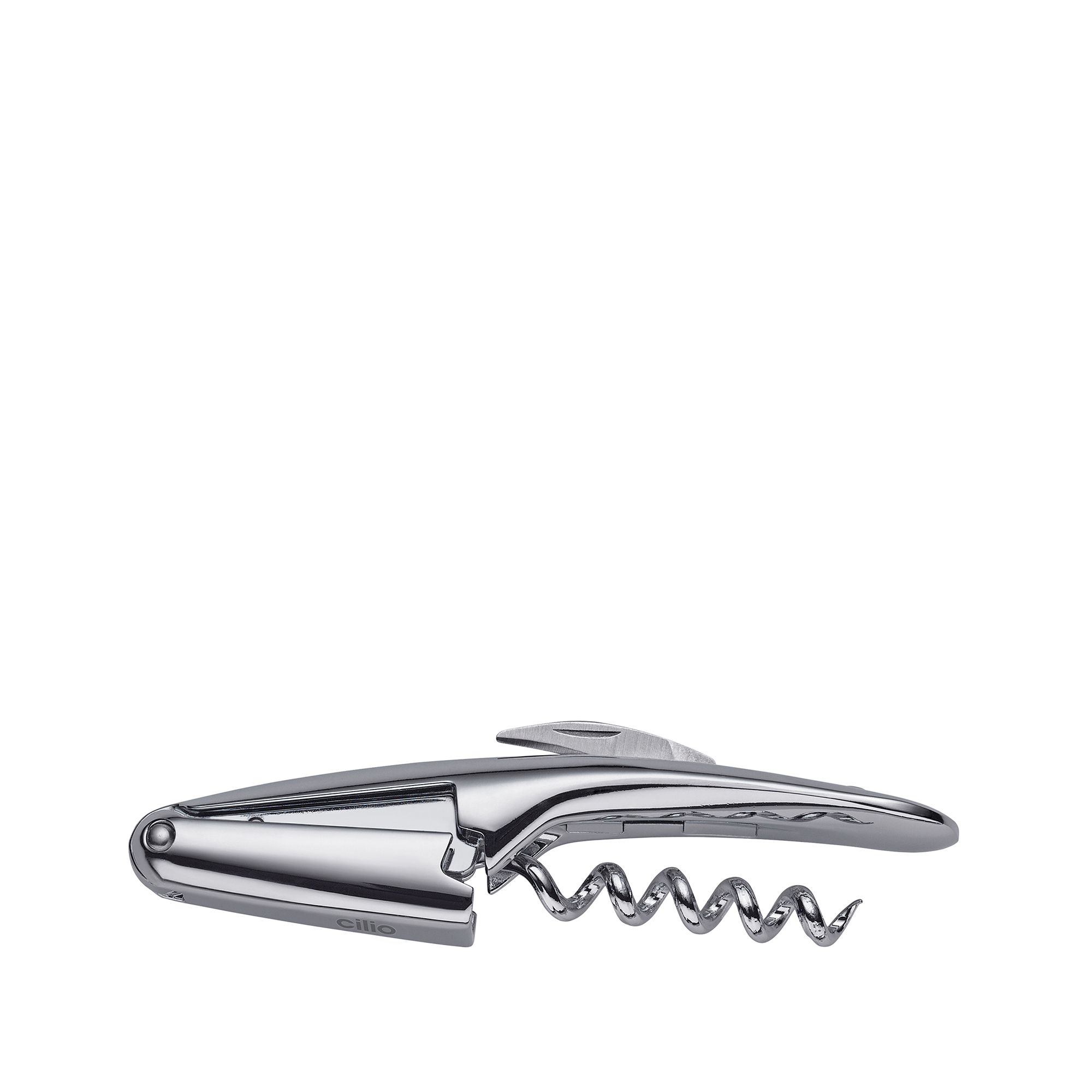 cilio RISERVA metal waiter’s corkscrew, chrome