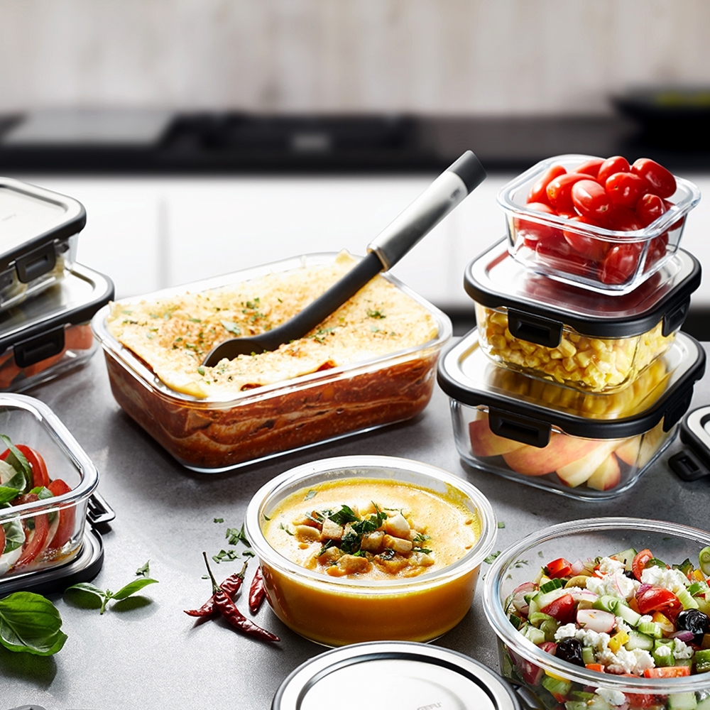 Gefu - food storage box PROVIDO, round Gefu - food storage box PROVIDO, round