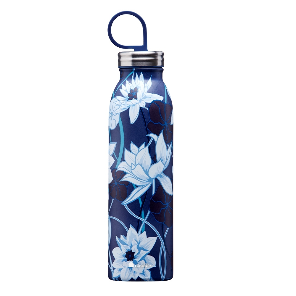 aladdin - Chilled Thermavac™ ss water bottle lotus navy aladdin - Chilled Thermavac™ ss water bottle lotus navy