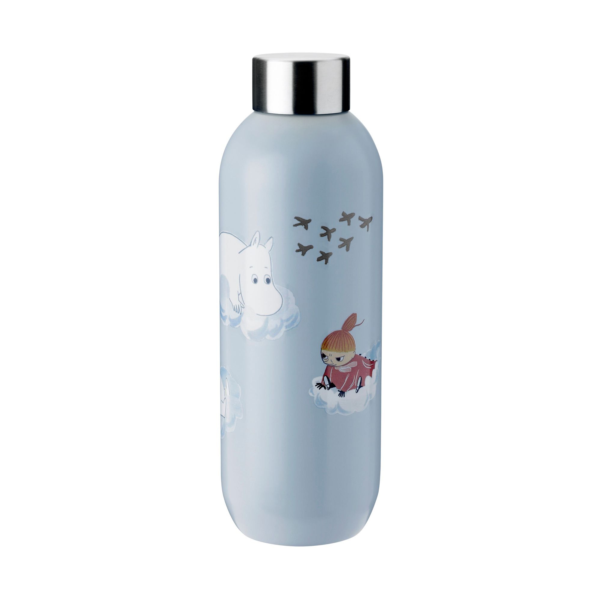 Stelton x Moomin - 0.75 L - Keep Cool Thermoflasche - Cloud