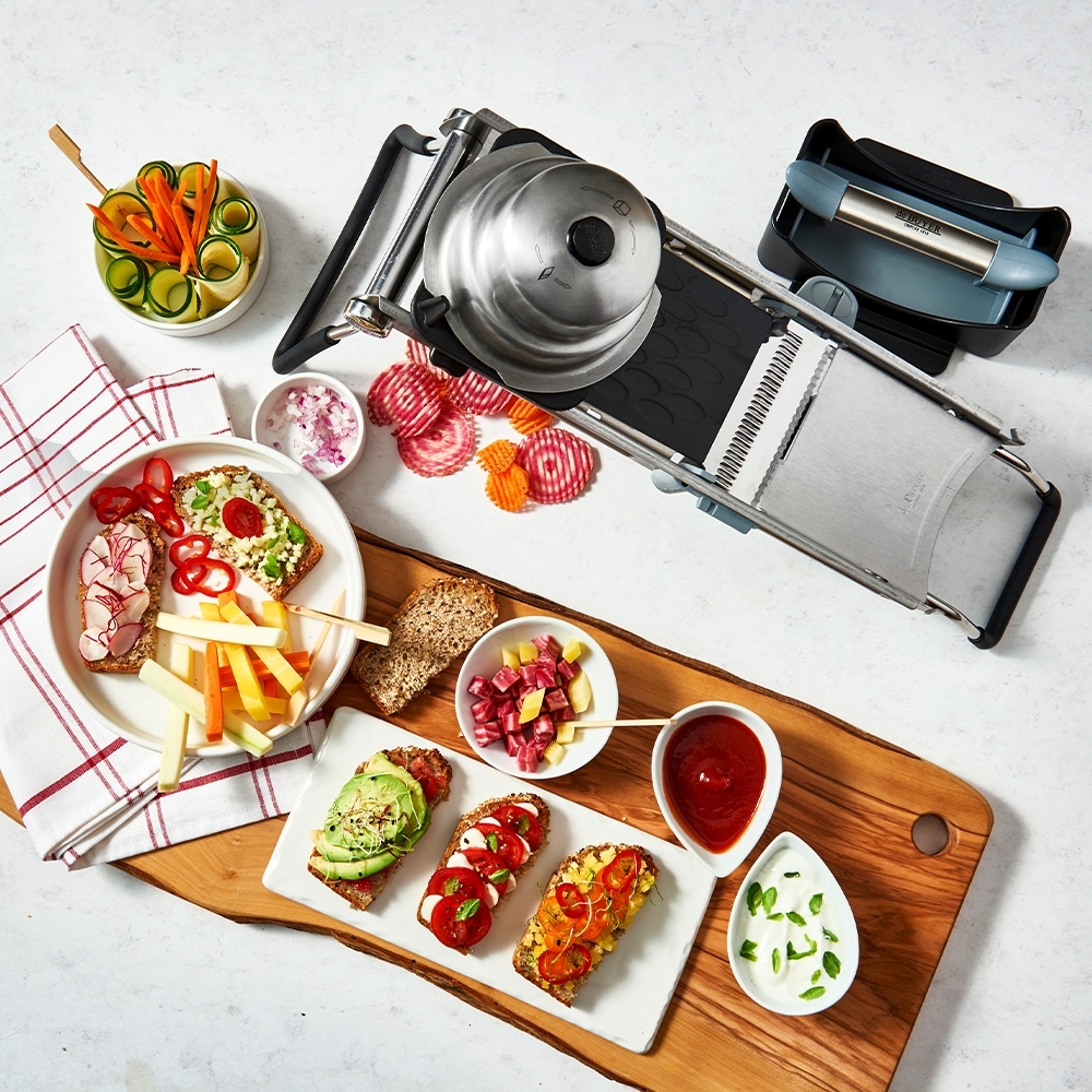 de Buyer - La Mandoline REVOLUTION - Julienne Blades 3 mm de Buyer - La Mandoline REVOLUTION - Julienne Blades 3 mm