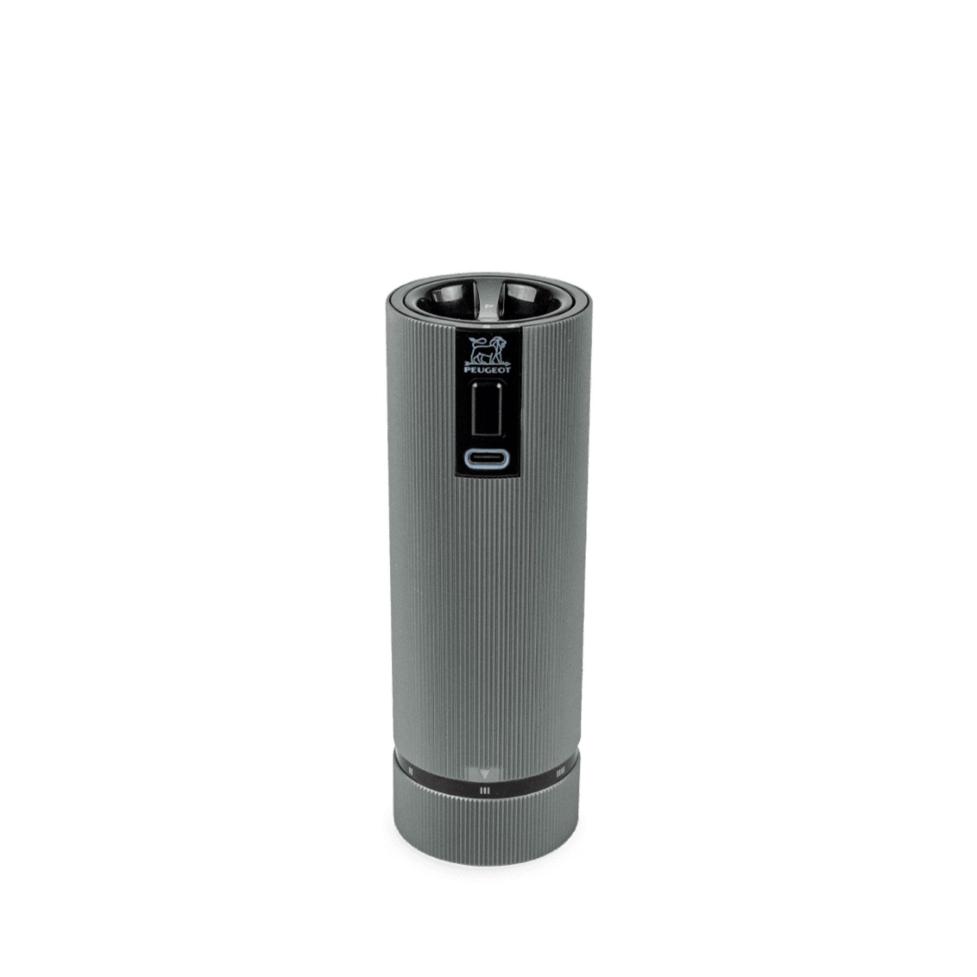 PSP Peugeot - pepper mill electric. Aluminum/Carbon u'Select 15 cm