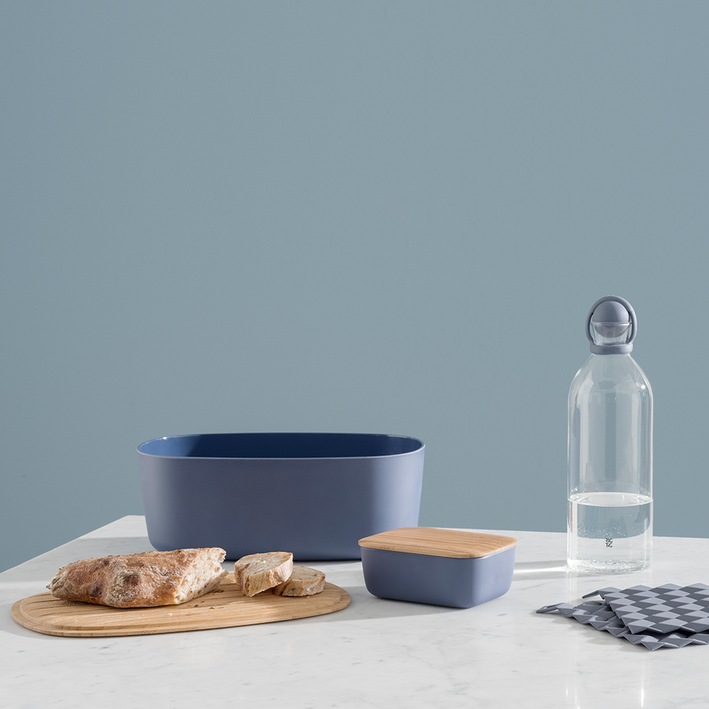 Stelton - RigTig - Brotkasten - grau