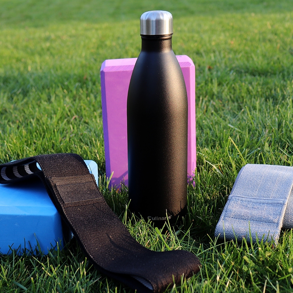 Insulated bottle - 1000 ml - black | Culinaris Insulated bottle - 1000 ml - black | Culinaris