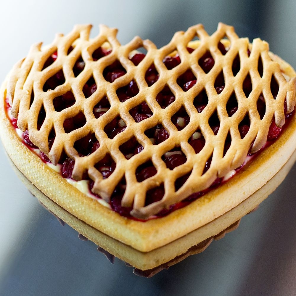 de Buyer - ''Heart'' pastry ring - height 2 cm - Valrhona