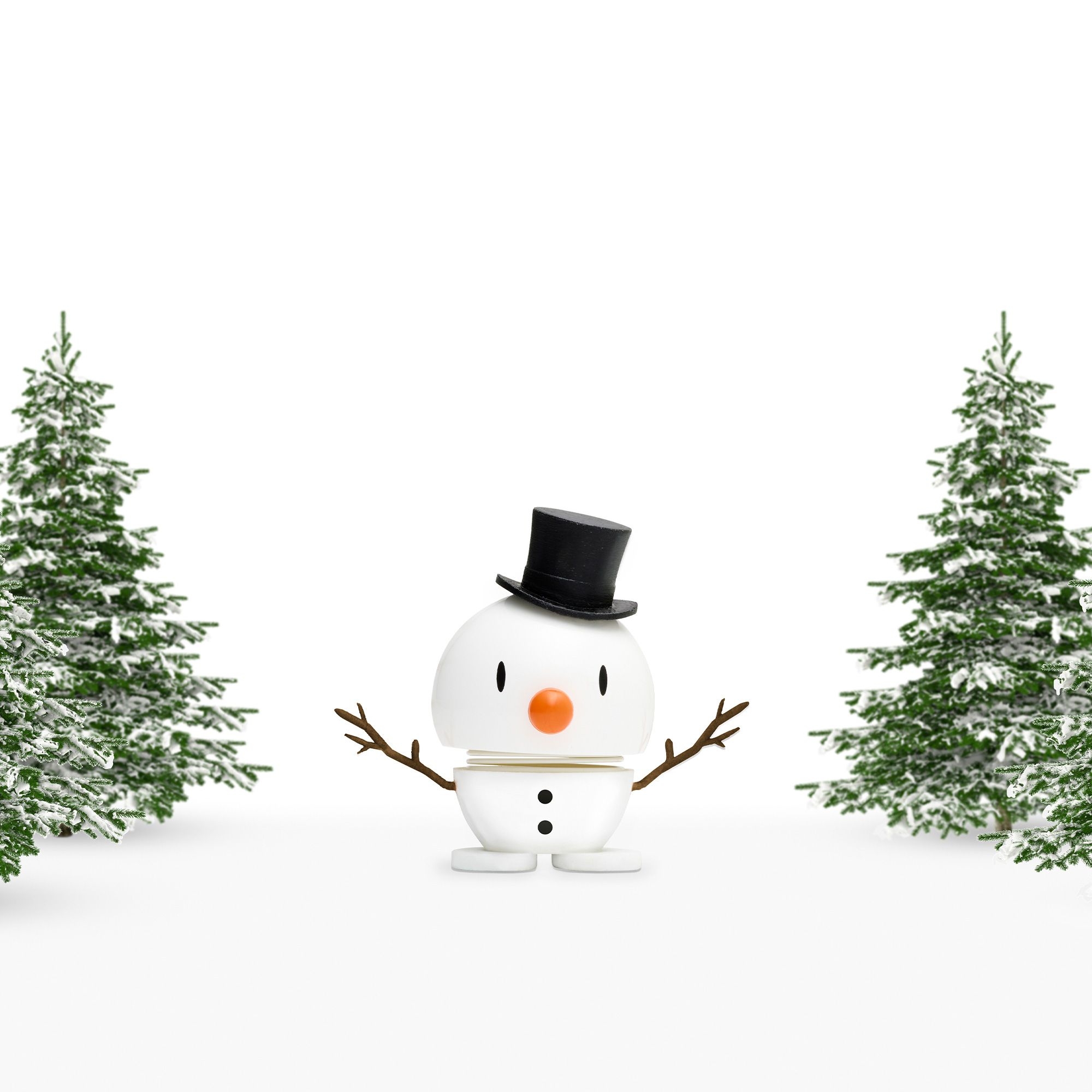 Hoptimist - Snowman - White - S