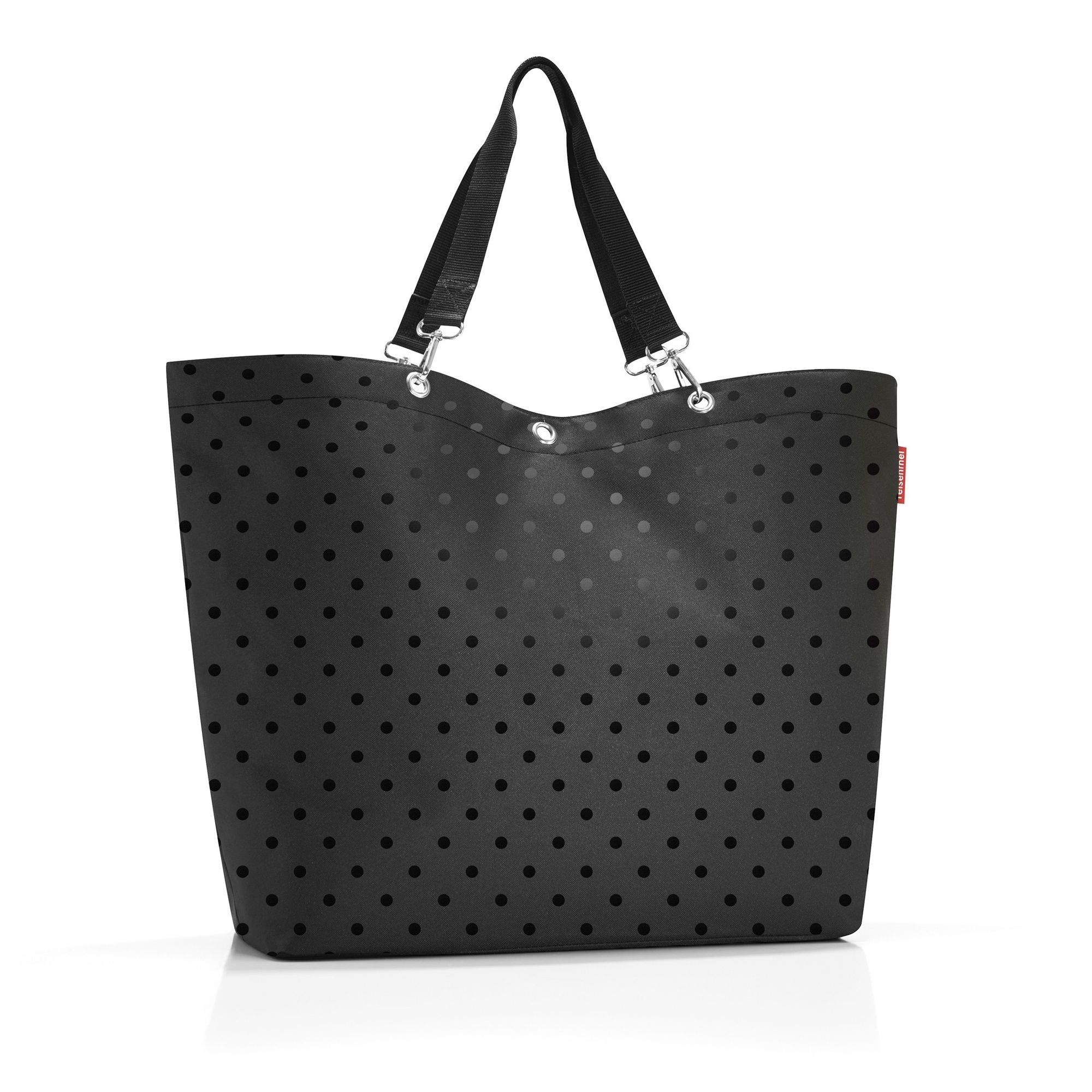 reisenthel - shopper XL - glossy dots black