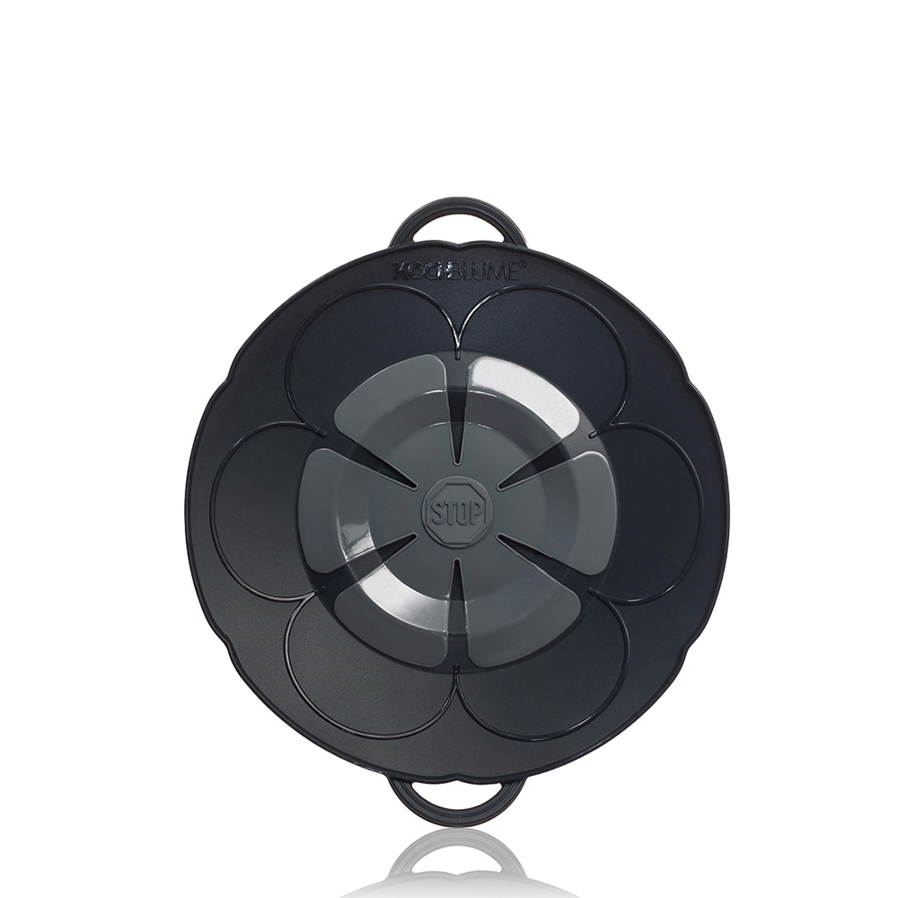 Kochblume - Überkochschutz S 22cm, anthrazit Kochblume - Überkochschutz S 22cm, anthrazit