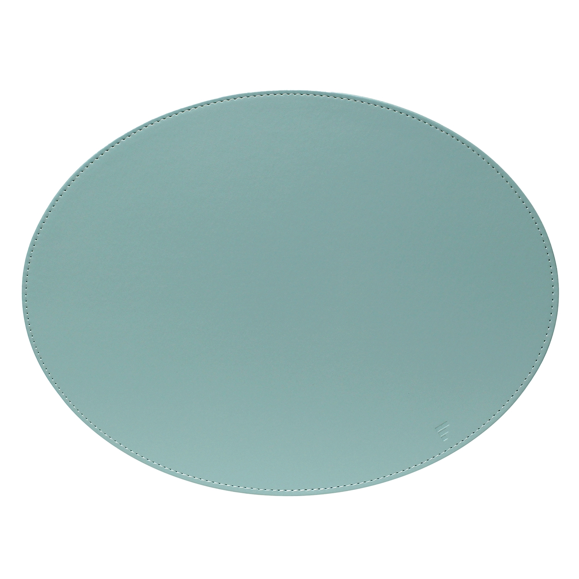 Freeform - Placemat oval - Mint/Ivory - 45 x 34 cm