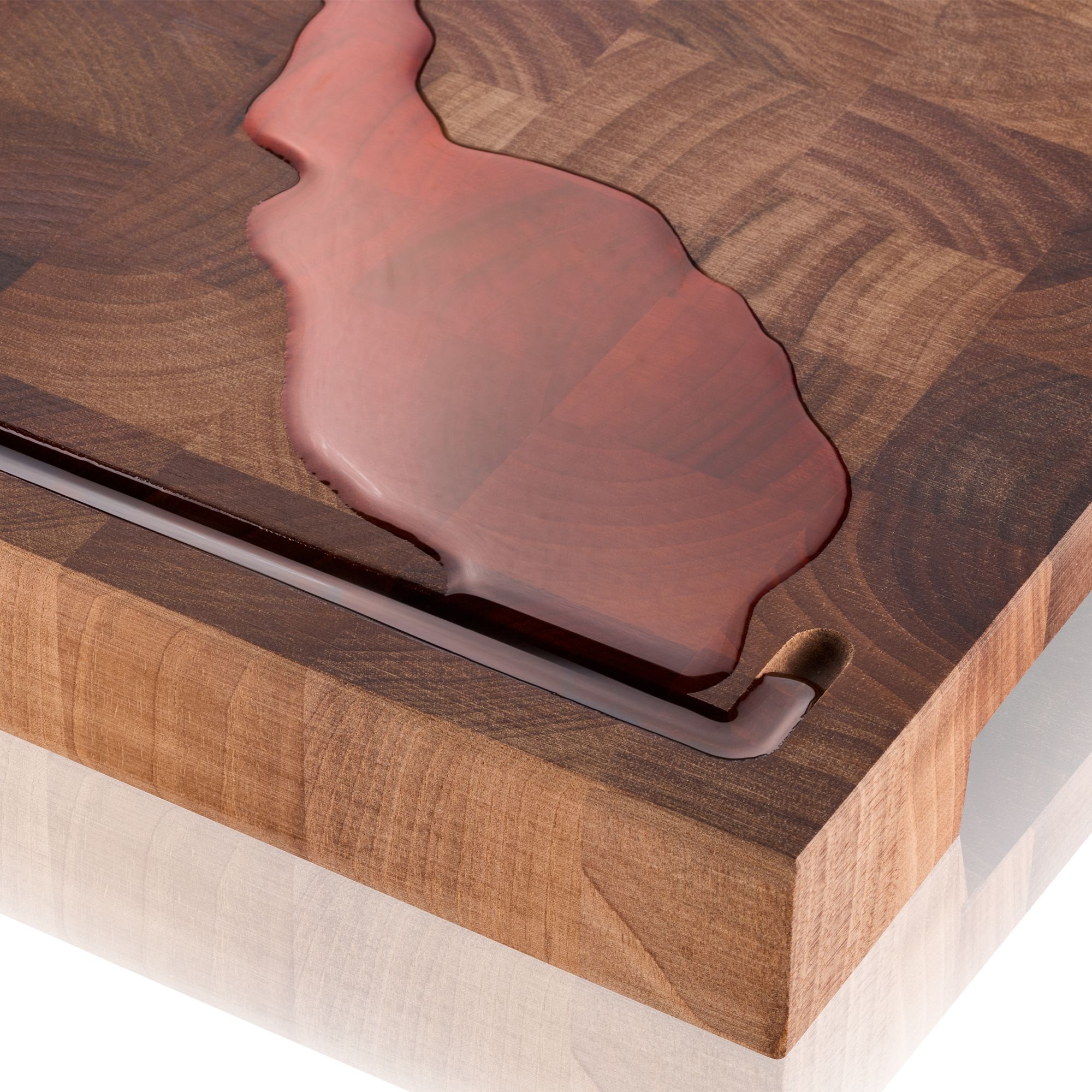 Gefu - ENNO chopping block, walnut wood