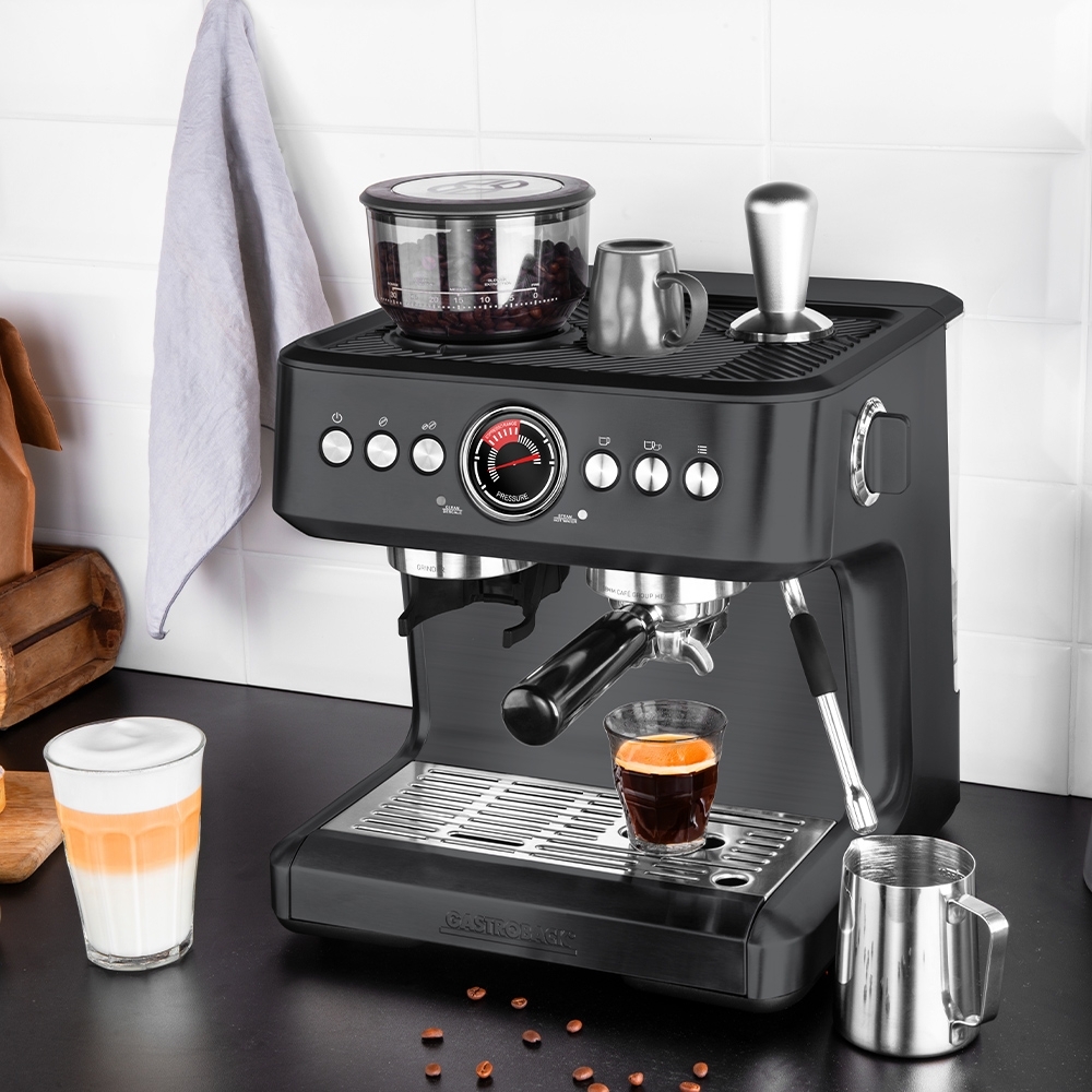 Gastroback - Design Espresso Advanced Duo | Espresso machine Black