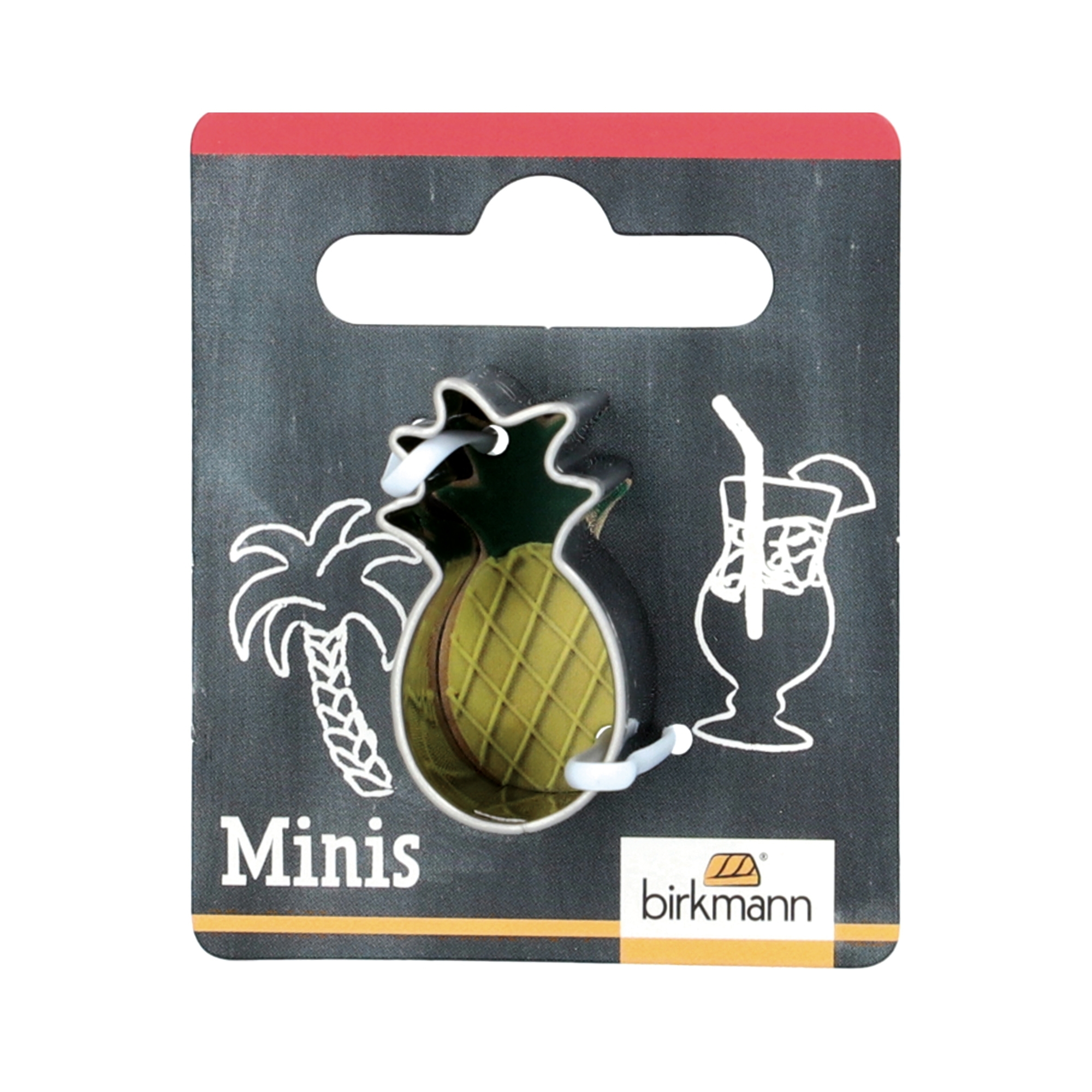 Birkmann - Mini cookie cutter - pineapple - 3 cm