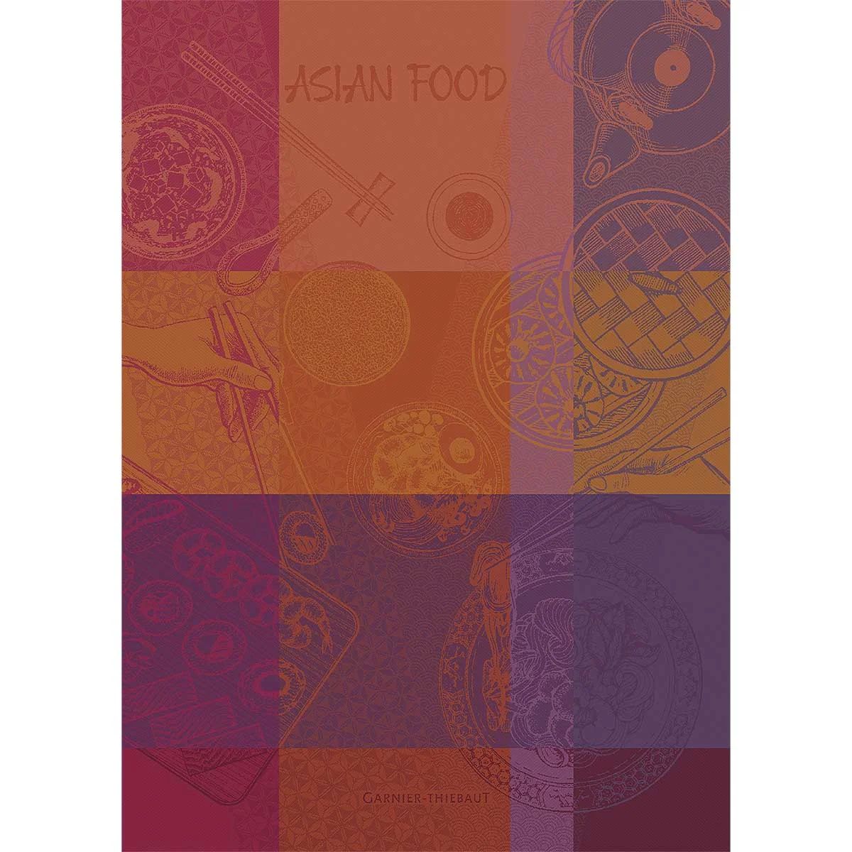 Garnier-Thiebaut - Geschirrtuch - Asian Food Prune Garnier-Thiebaut - Geschirrtuch - Asian Food Prune