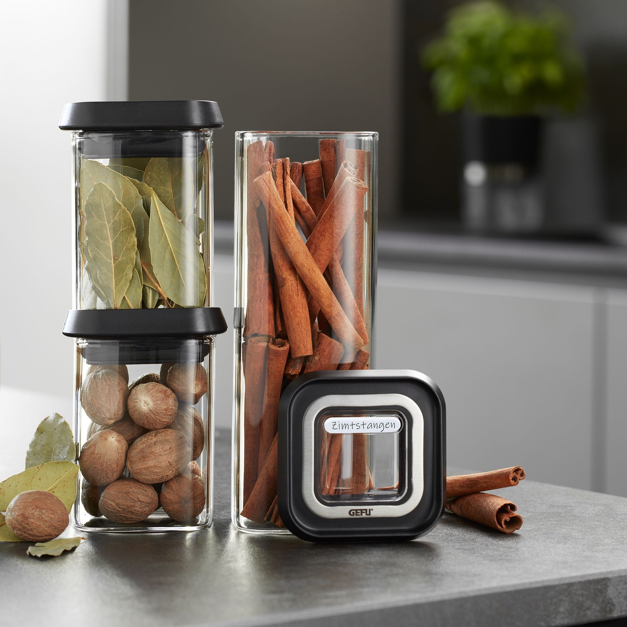 Gefu - 3-piece storage box set PANTRY mini Gefu - 3-piece storage box set PANTRY mini