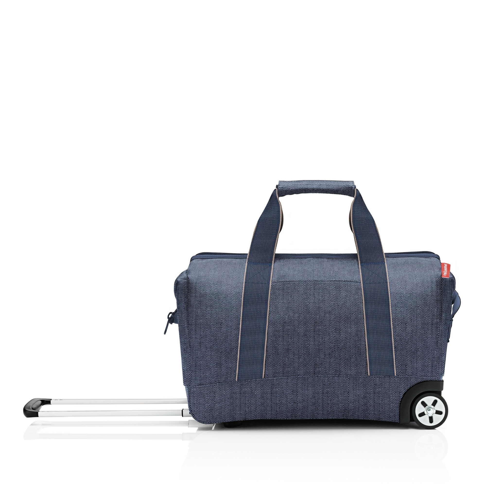 reisenthel - allrounder trolley - herringbone dark blue