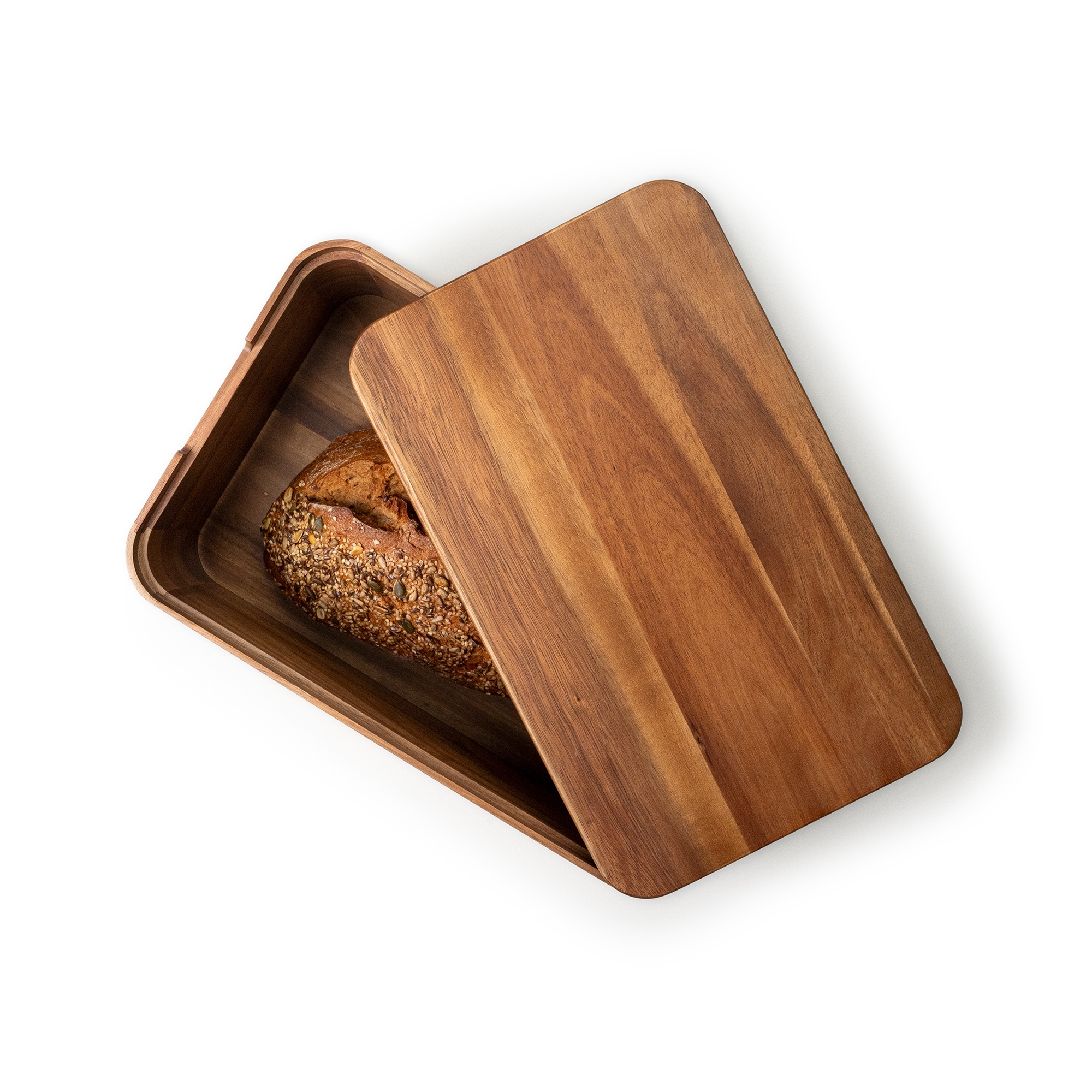 Continenta - Bread Box, 36 x 23 x 16 cm, Acacia