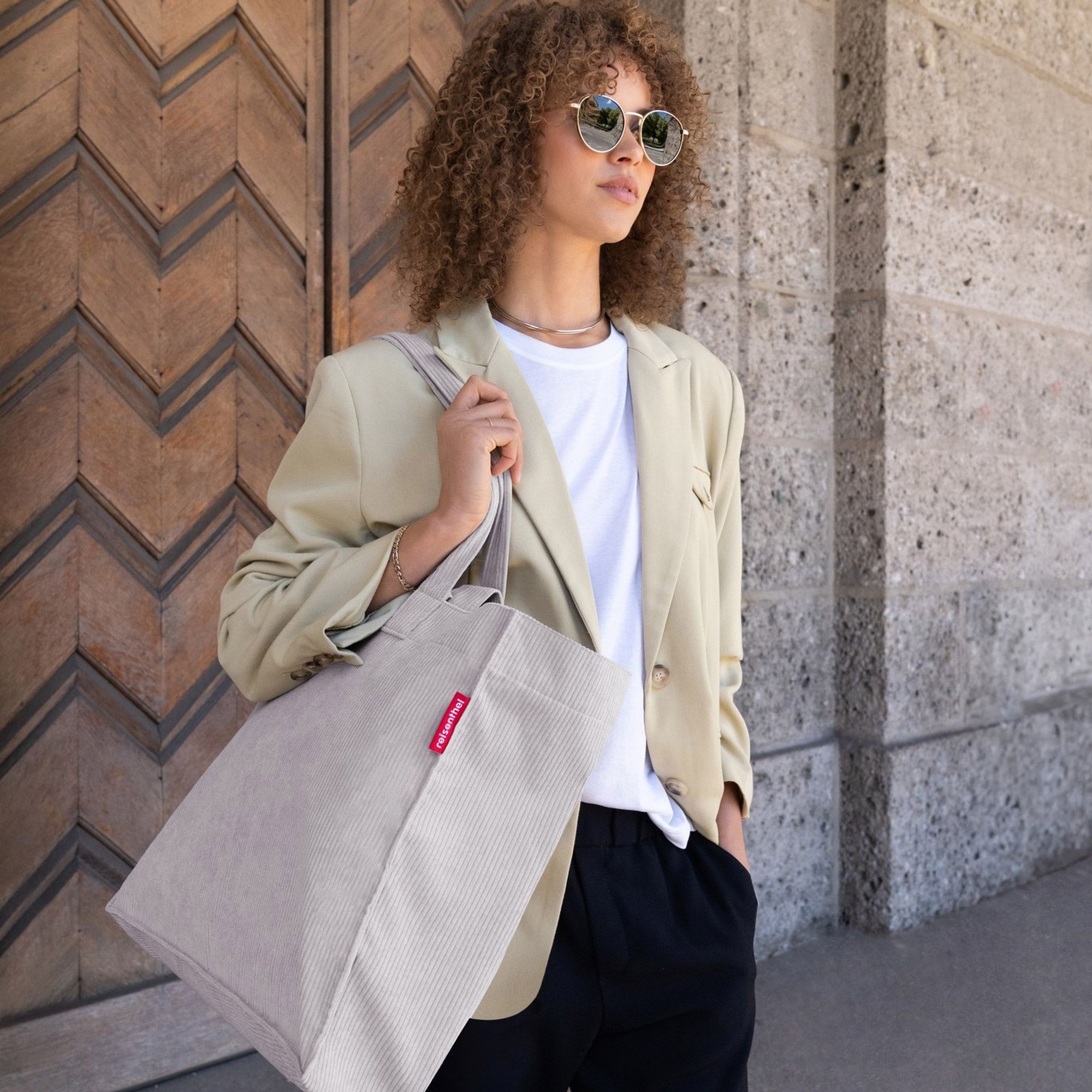 reisenthel - softshopper - cord grey