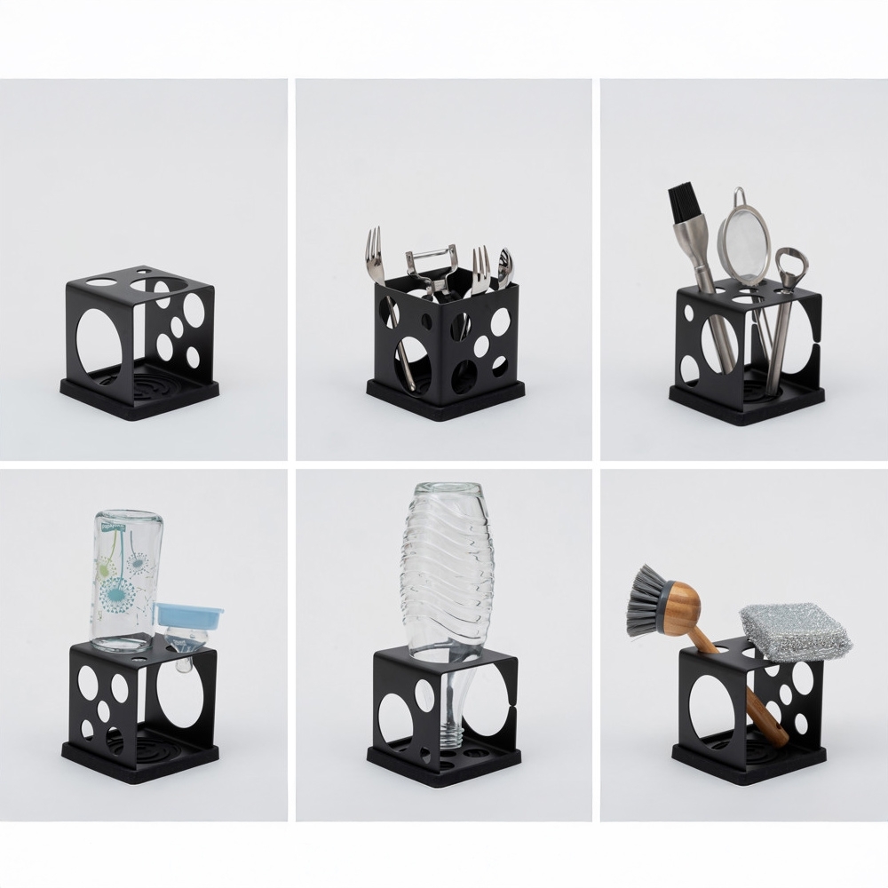 Bainstream - dri.cube Black | Abtropfbehälter