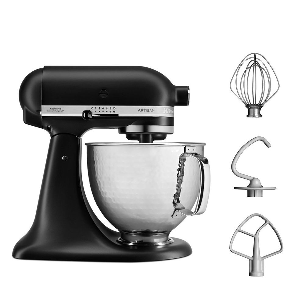 KitchenAid - Artisan Küchenmaschine 5KSM156HMEBM - Matte Black