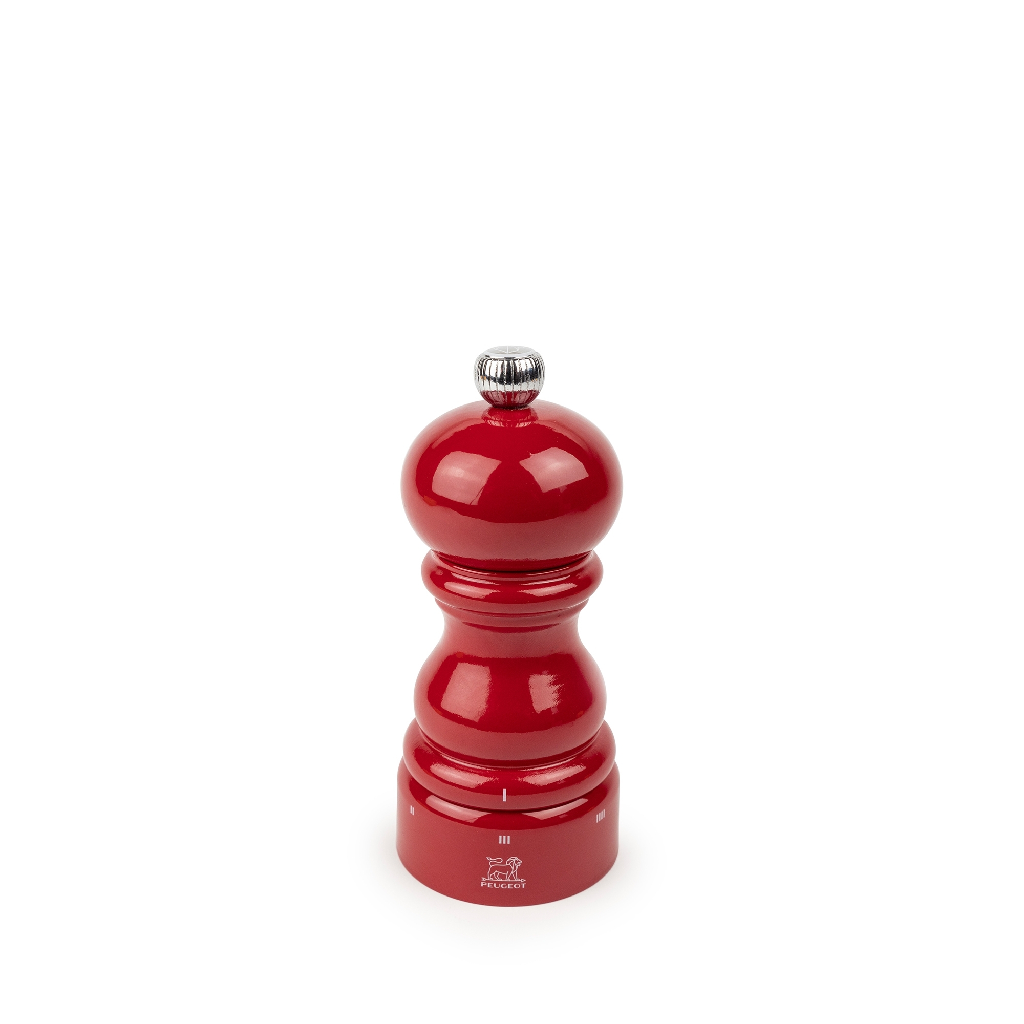 PSP Peugeot - Paris u'Select salt mill 12 cm, steel grinder - Red passion