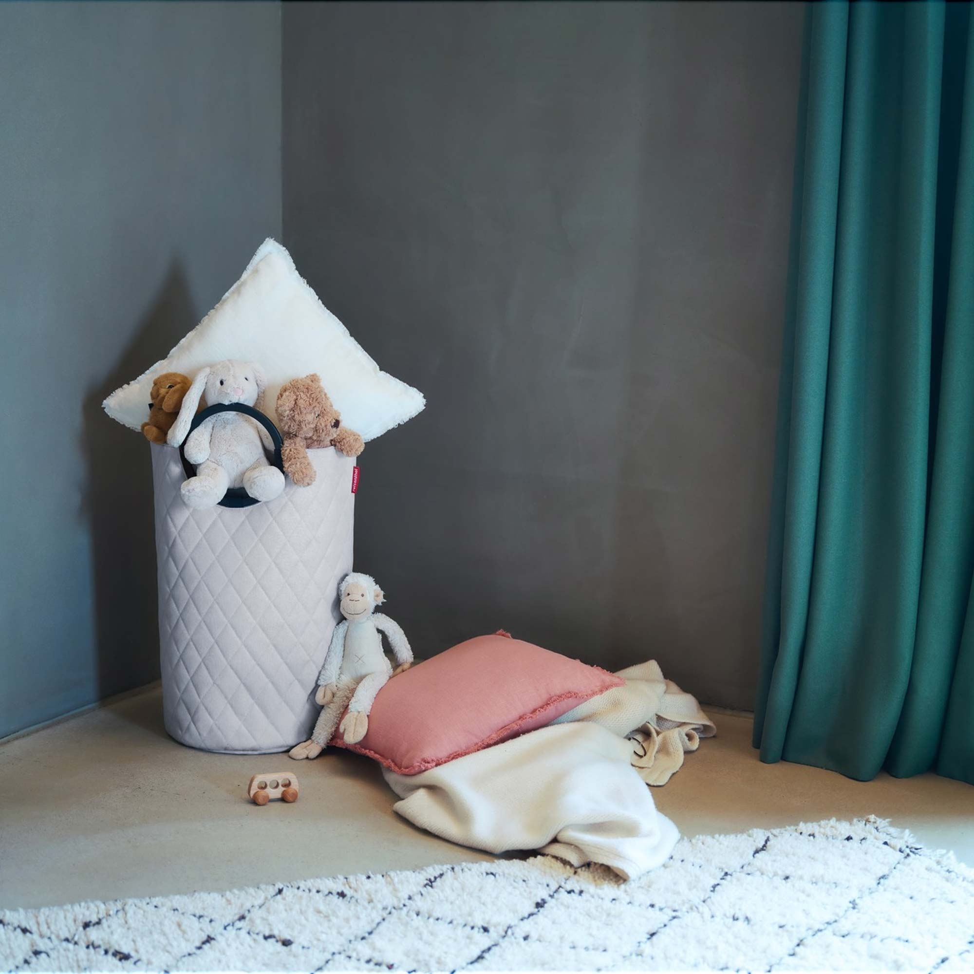 reisenthel - loophome M - frame rhombus light grey reisenthel - loophome M - frame rhombus light grey