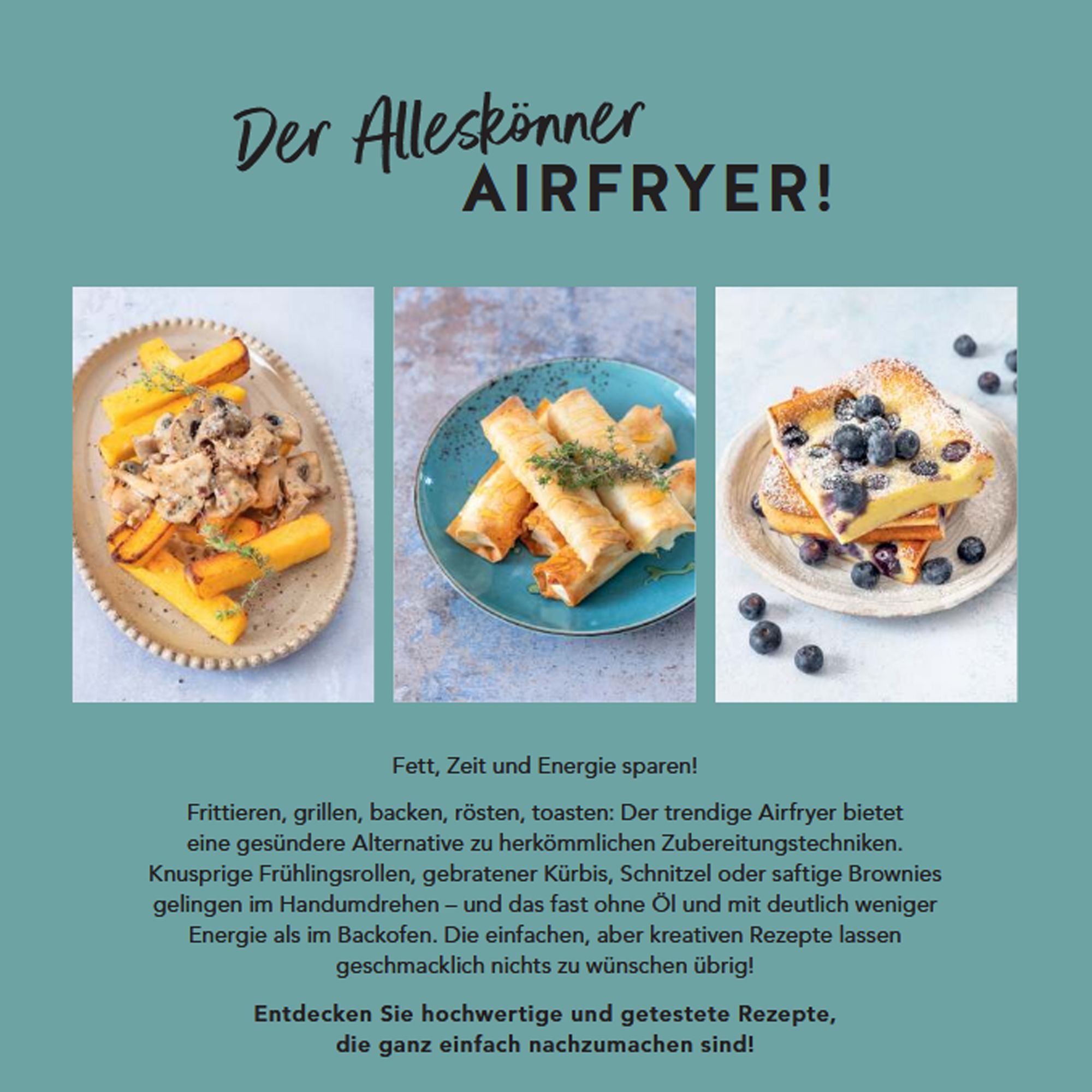 GU - Surprising ideas for your air fryer - written in German