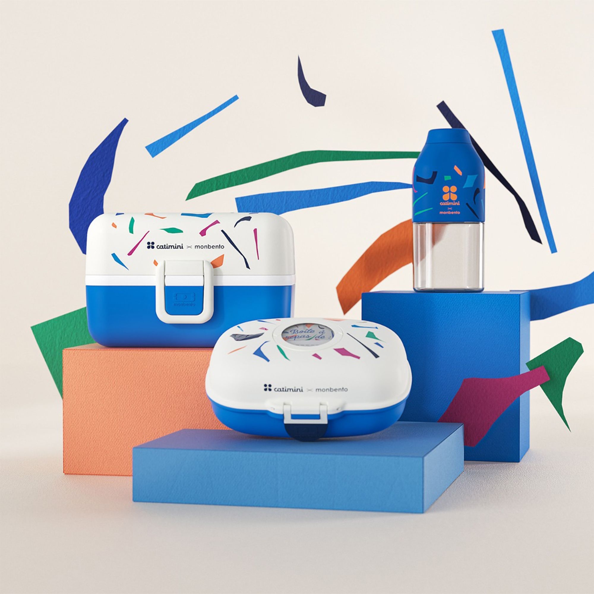 monbento - MB Positive S Catimini blau Terrazzo monbento - MB Positive S Catimini blau Terrazzo