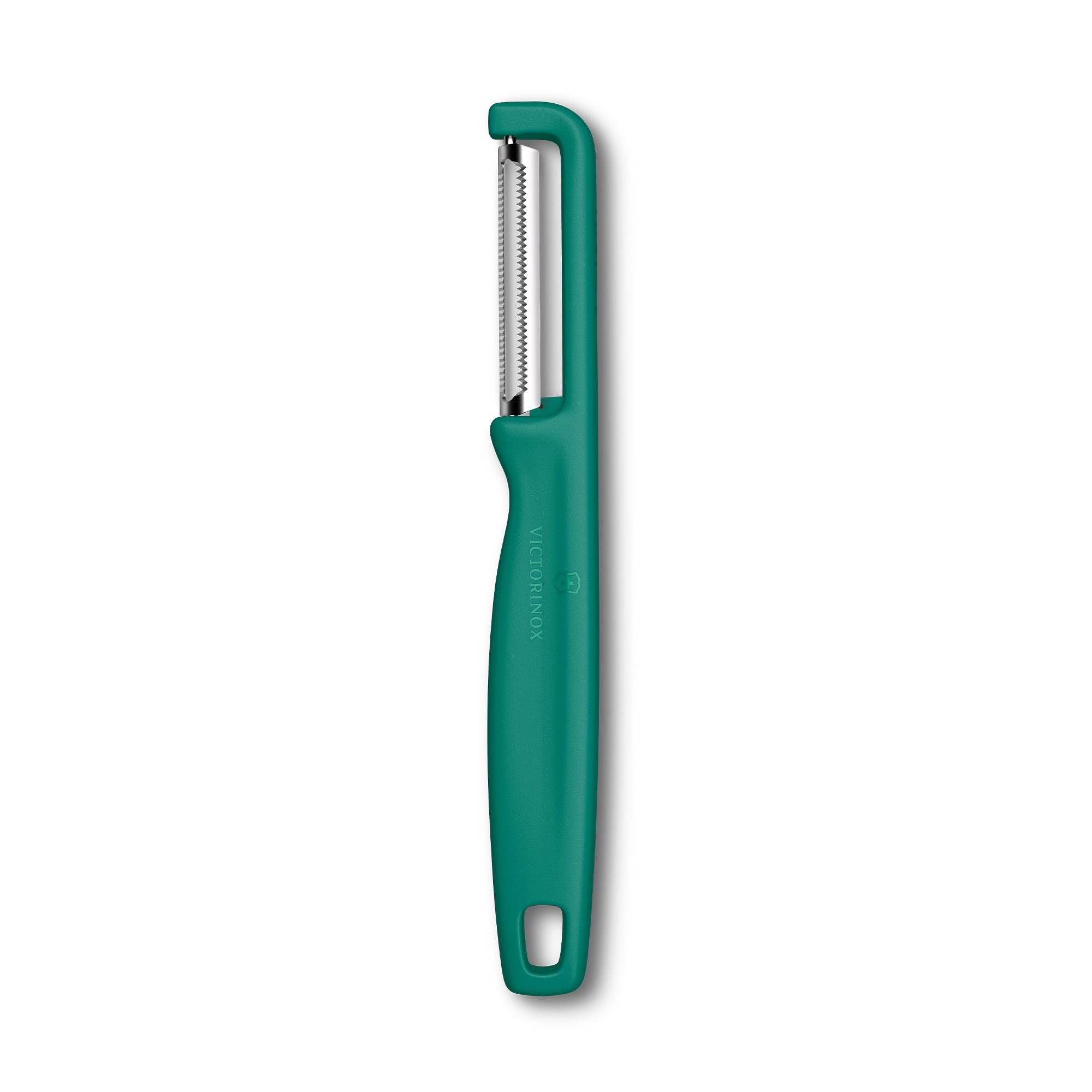 Victorinox - Peeler IOTA, serrated double-edged, green