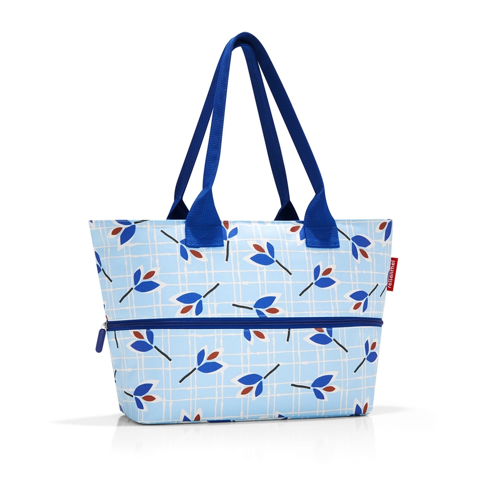 reisenthel - shopper e1 - leaves blue reisenthel - shopper e1 - leaves blue