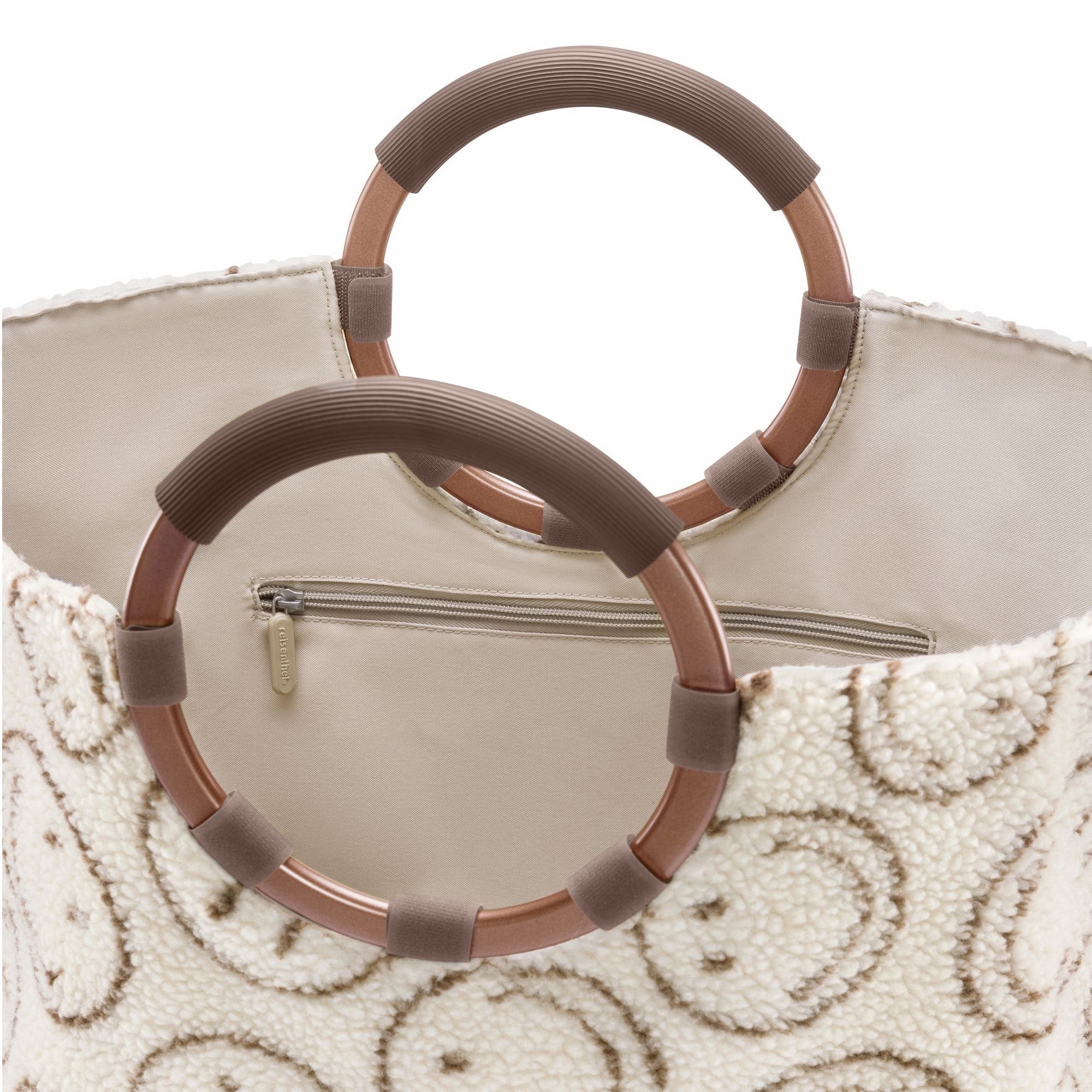 reisenthel - loopbag hobo - smiley ® teddy chocolate