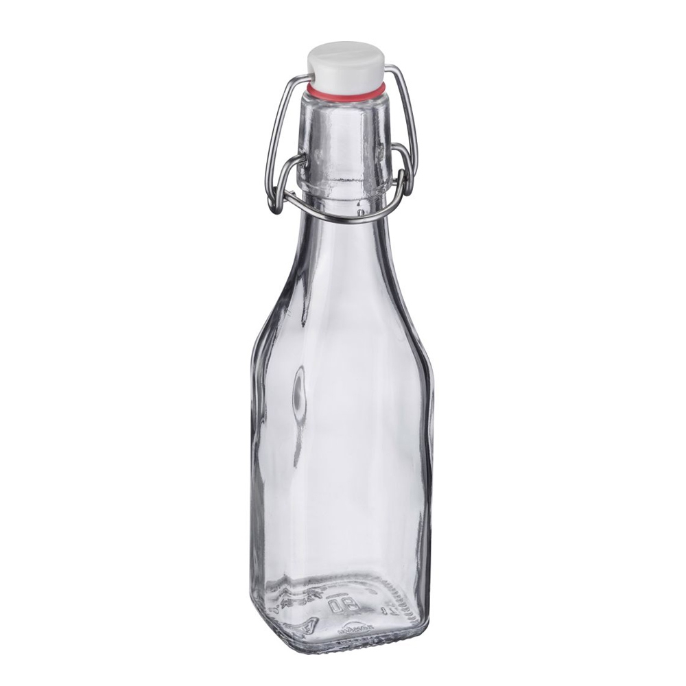 Westmark -  Bügelverschlussflasche eckig 250ml
