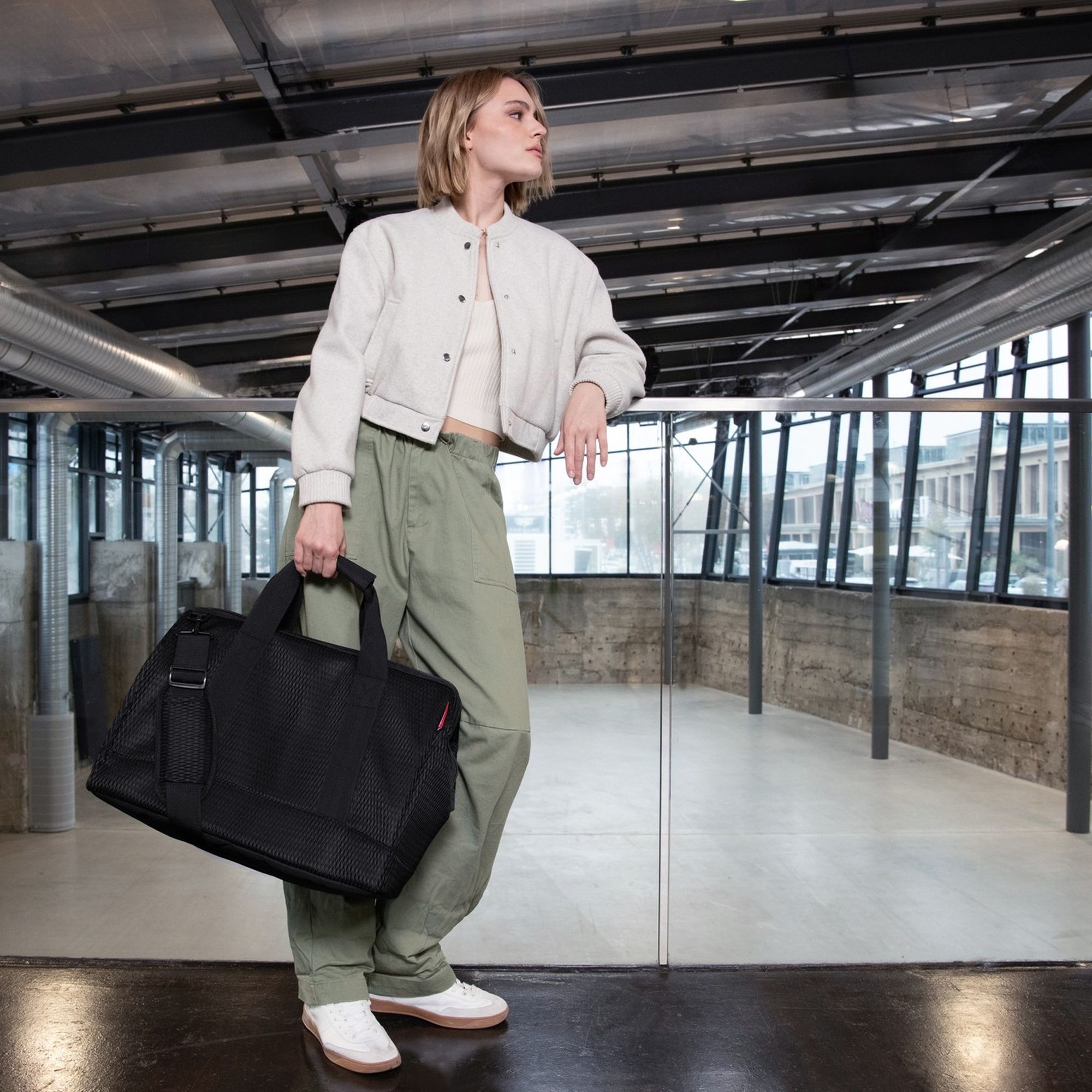 reisenthel - allrounder L - mesh black reisenthel - allrounder L - mesh black