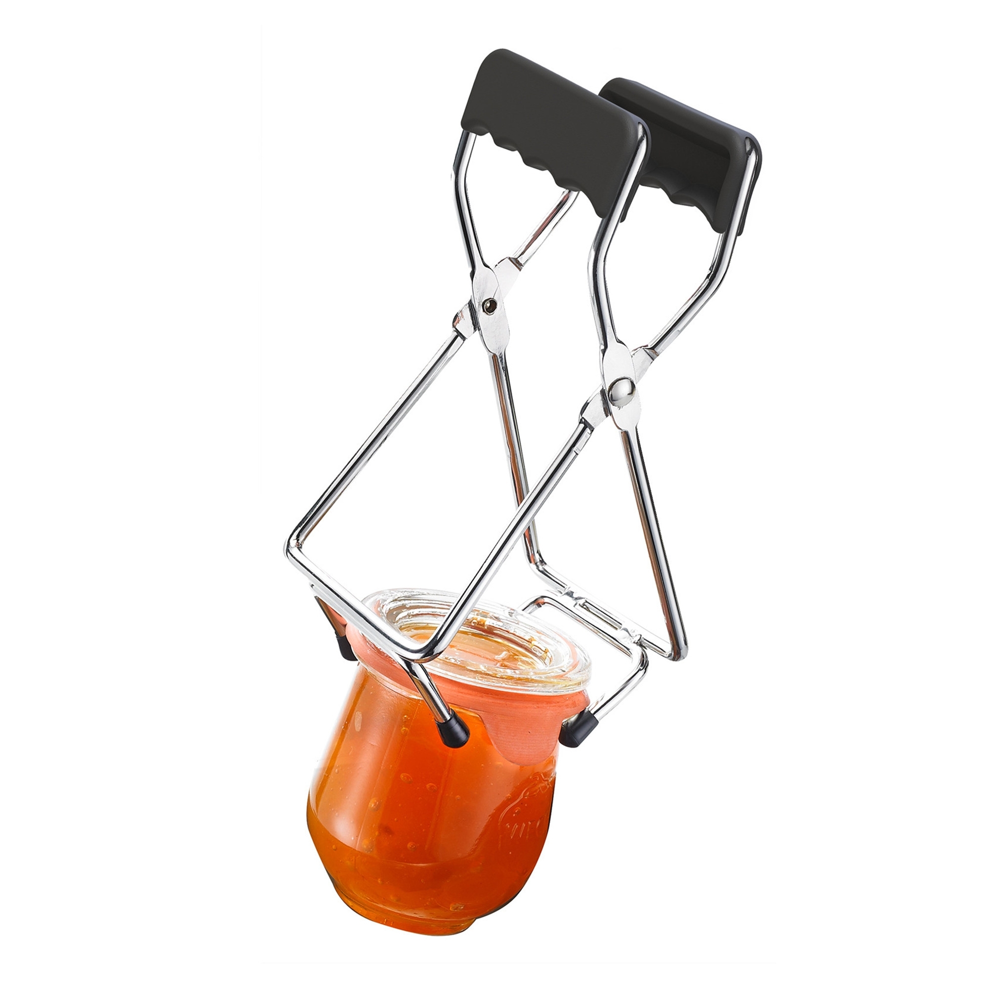 Westmark - Glass lifter, chrome-plated, anthracite