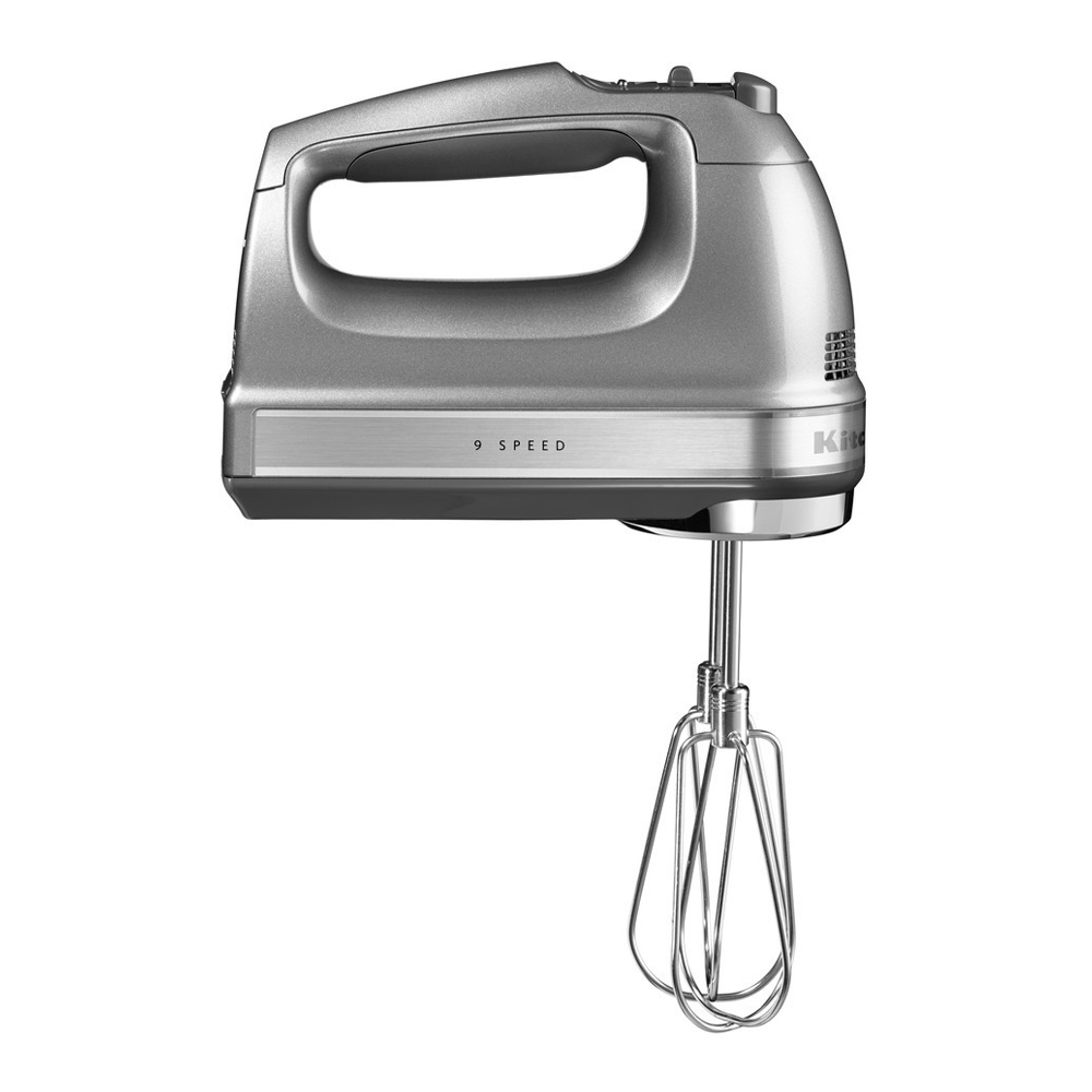 KitchenAid -  9-Speed Hand Mixer - Silver KitchenAid -  9-Speed Hand Mixer - Silver