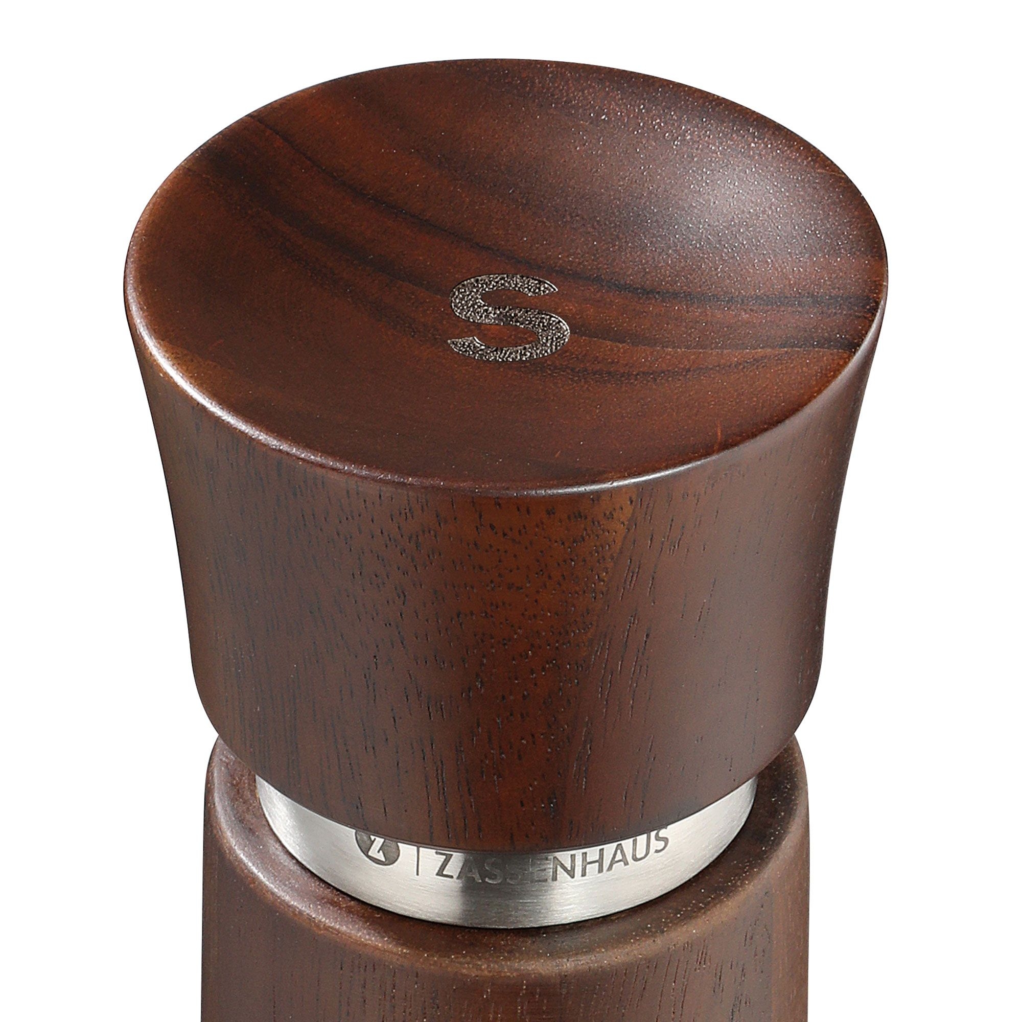 Zassenhaus - salt mill - WIESBADEN - acacia, 17 cm Zassenhaus - salt mill - WIESBADEN - acacia, 17 cm